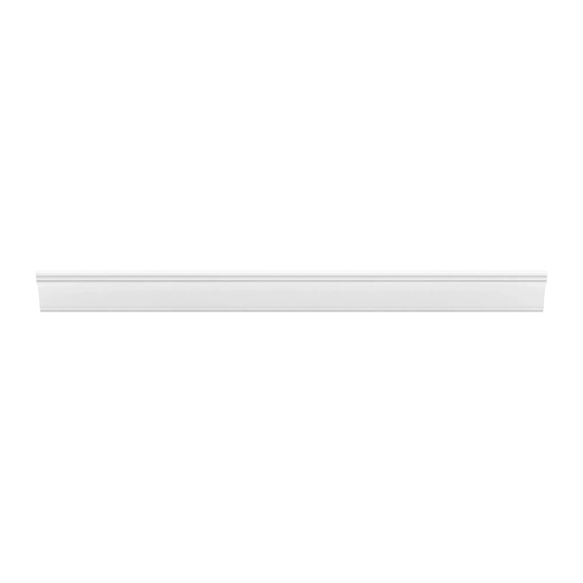 cnc luxor white 96 w x 3 1 8 h x 2 1 8 d royal cove crown molding