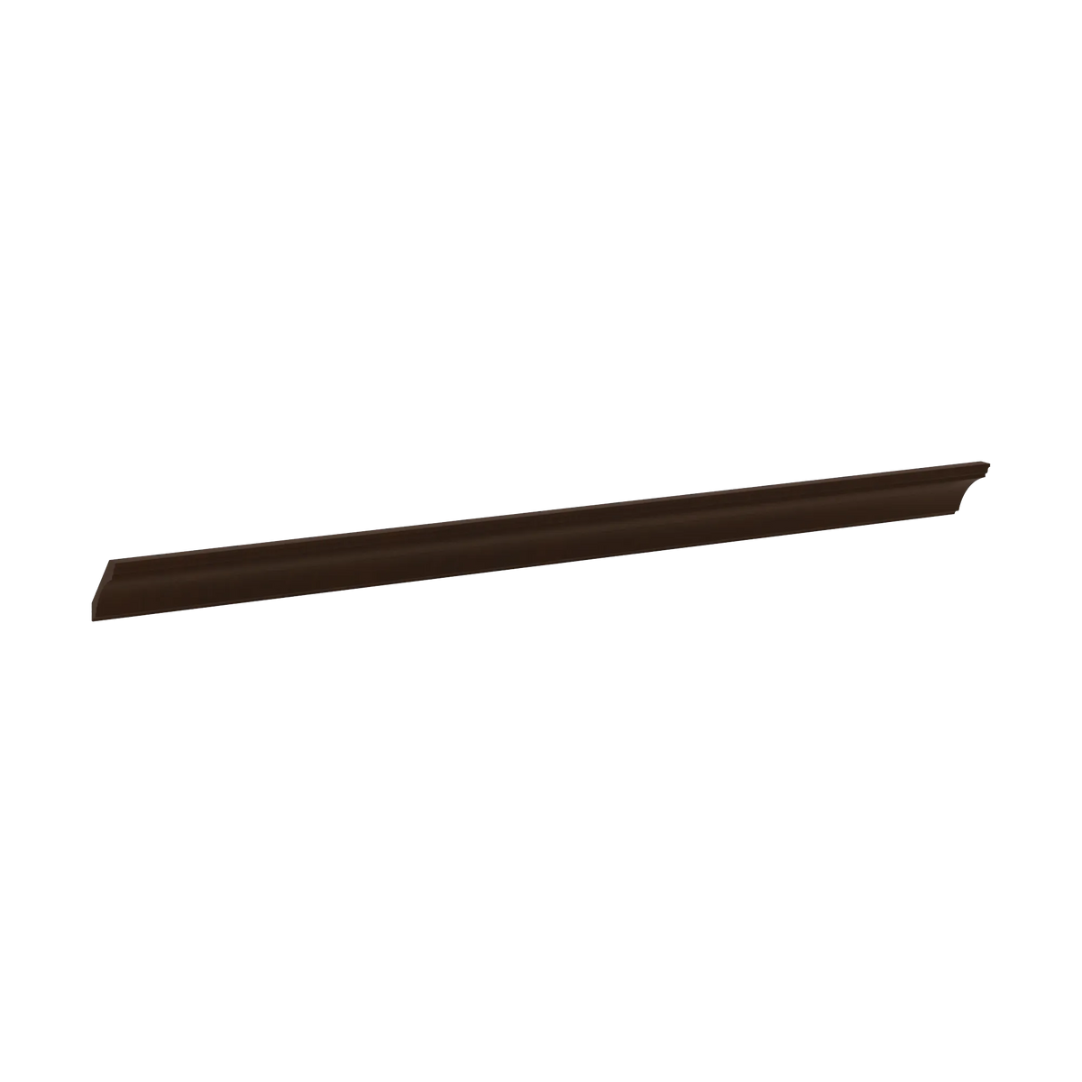 CNC Luxor 5-Piece Espresso 96" W X 3 1/4" H X 2 1/4" D Royal Cove Crown Molding