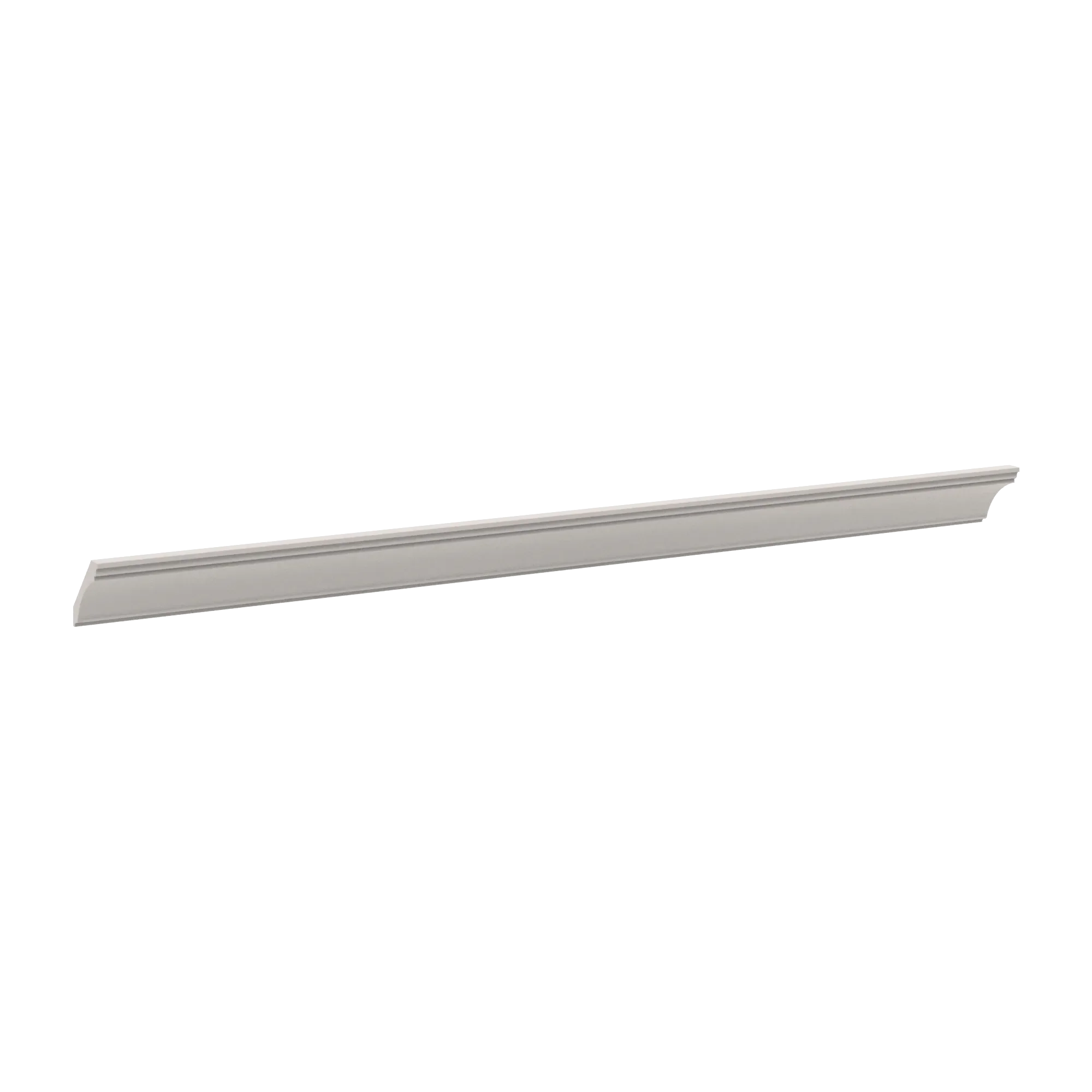 cnc luxor 5 piece misty grey 96 w x 3 1 4 h x 2 1 4 d royal cove crown molding