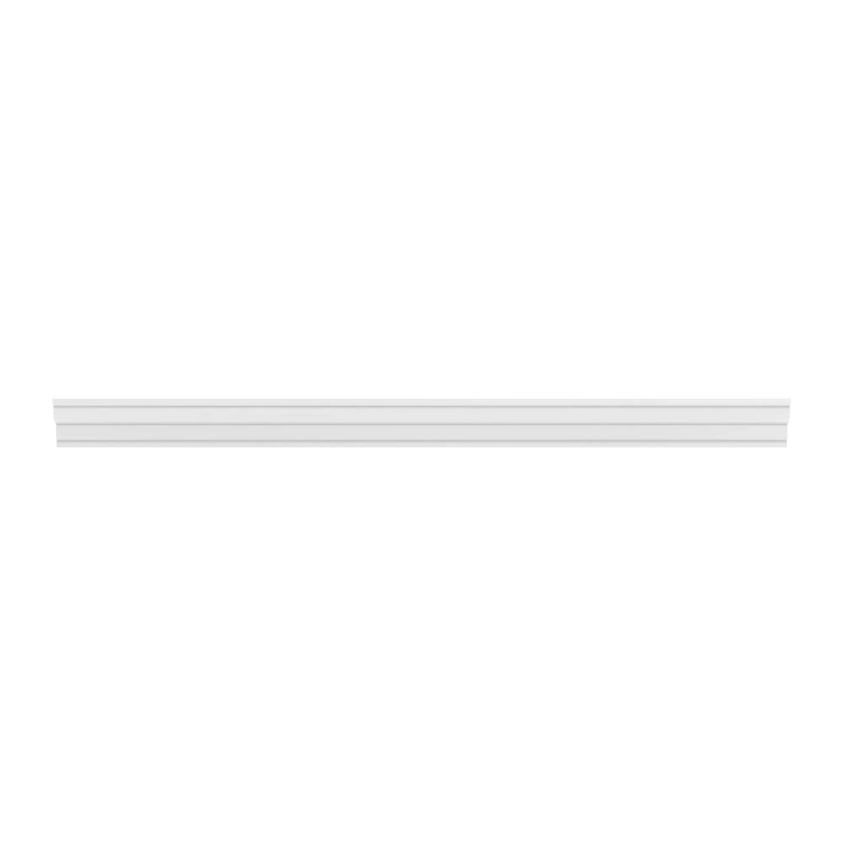 cnc luxor white 96 w x 3 1 2 h x 2 1 2 d royal crown molding
