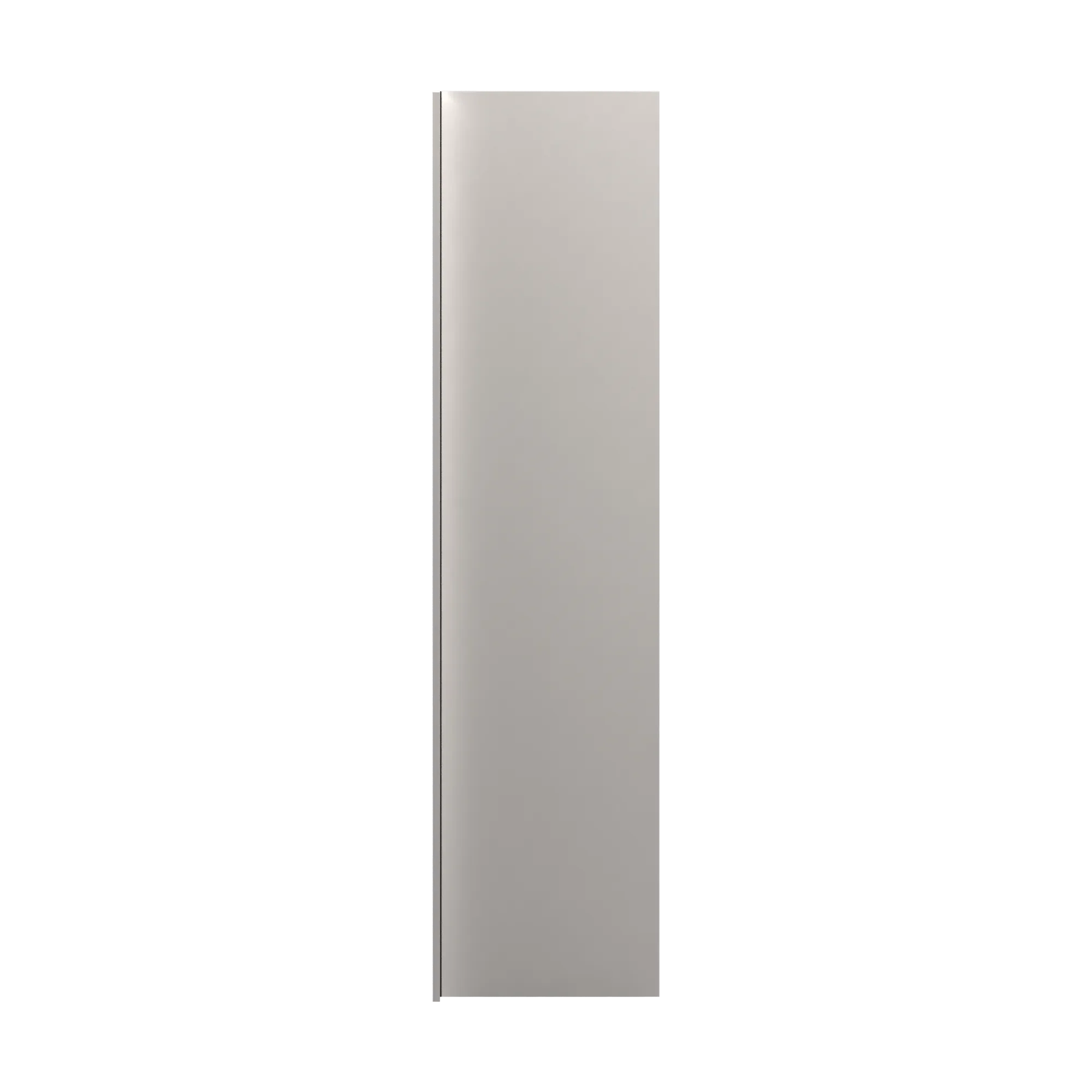 cnc luxor 5 piece misty grey 3 w x 96 h x 24 d refrigerator end panel