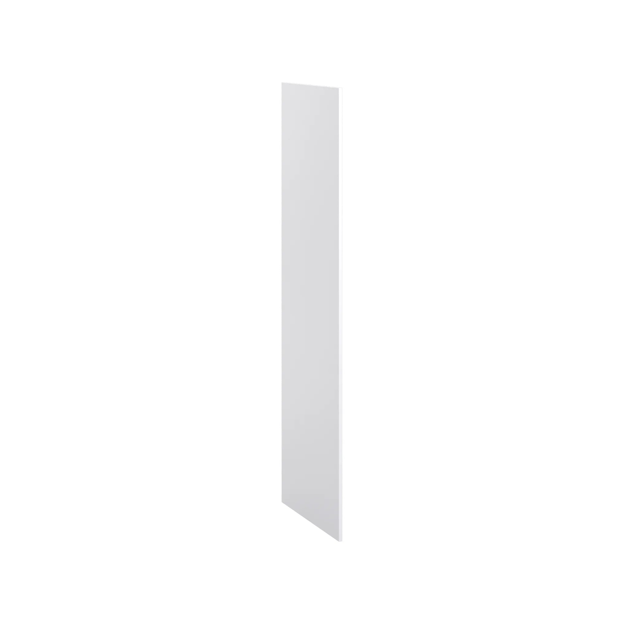 Modernform Cabinet Matte White 3/4" W X 90" H X 25" D Refrigerator End Panel
