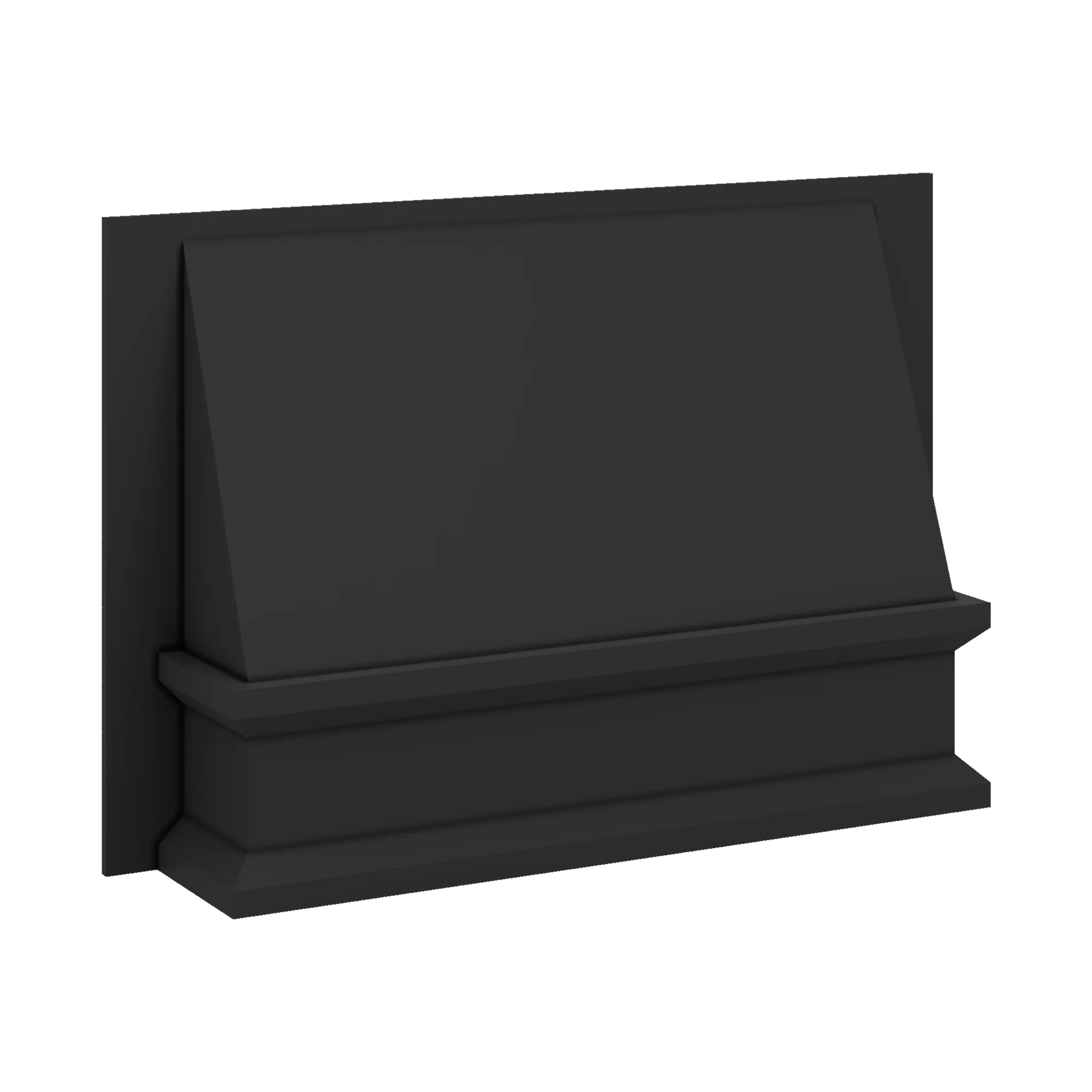 J&K Charcoal E2 Range Wood Hood 36" W x 24" H