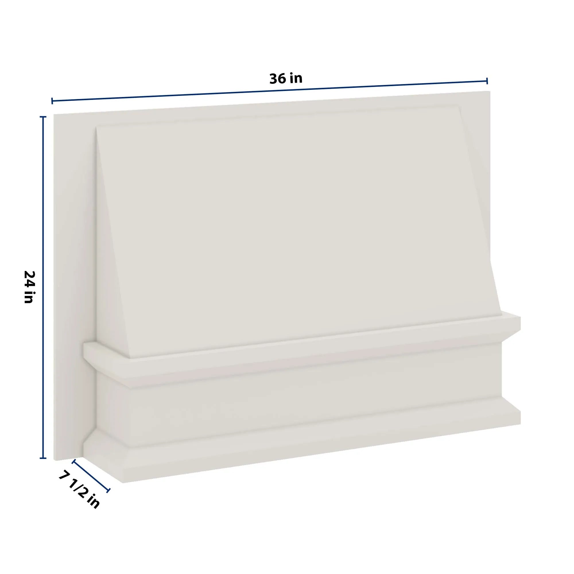 J&K Dove E1 Range Wood Hood 36" W x 24" H