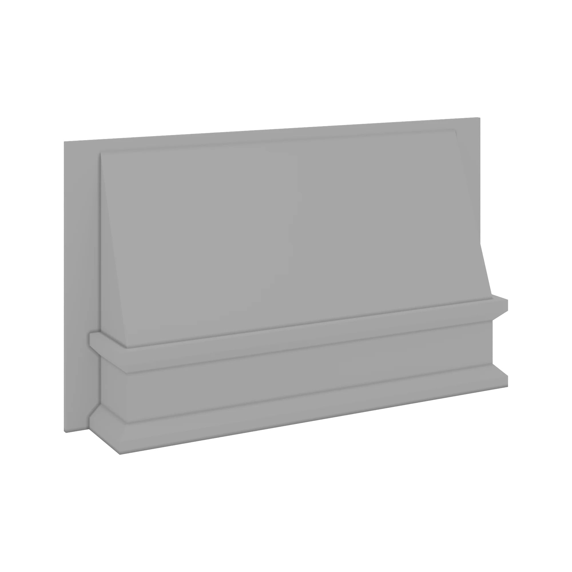 J&K Castle Grey S5 Range Wood Hood 42" W x 24" H
