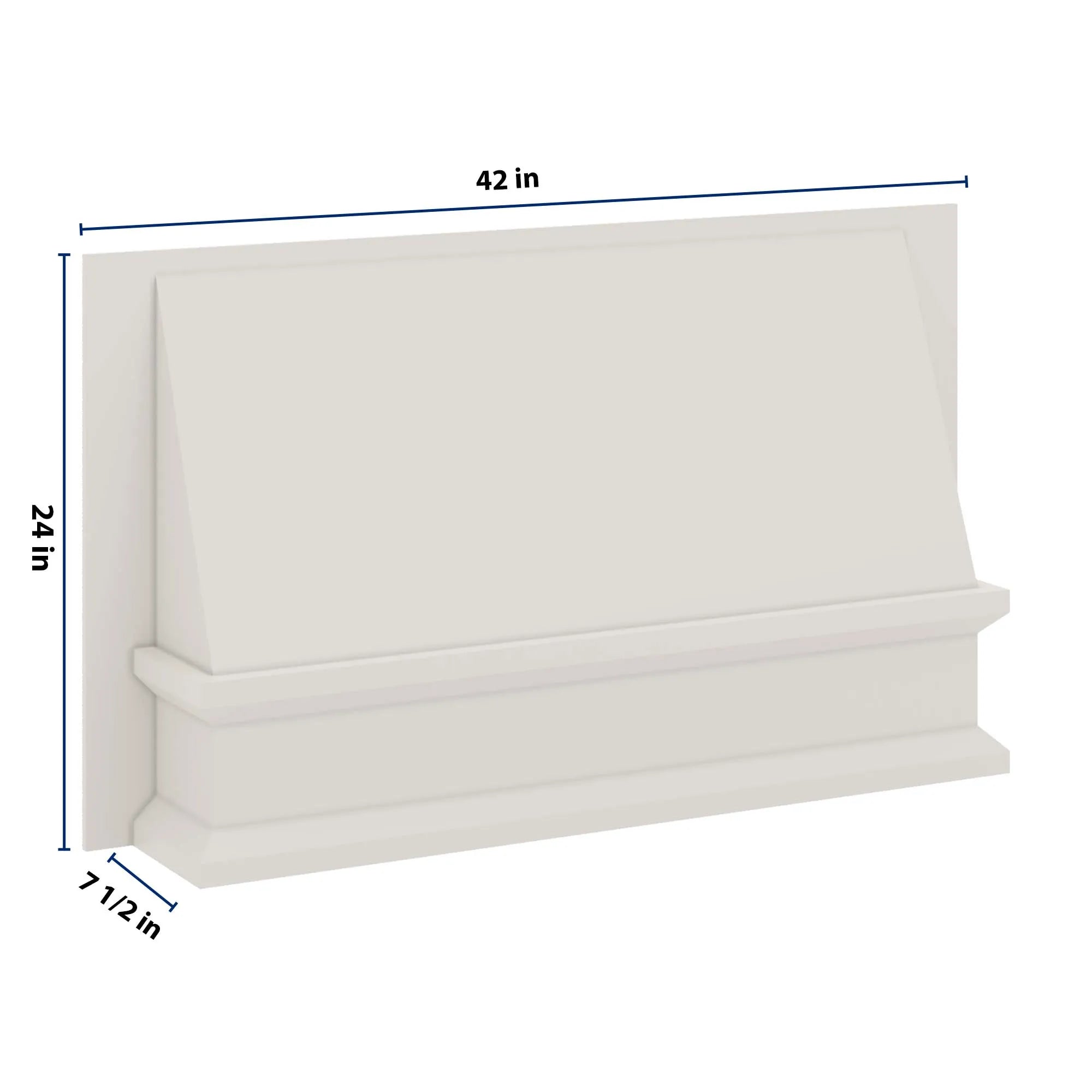 J&K Dove E1 Range Wood Hood 42" W x 24" H