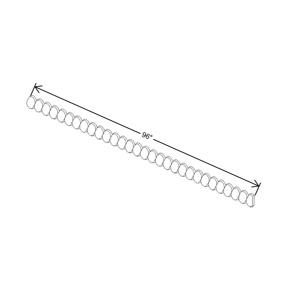 Fabuwood Value Premium Hallmark Frost 96"W
Rope Molding {N/A for Allure Line}