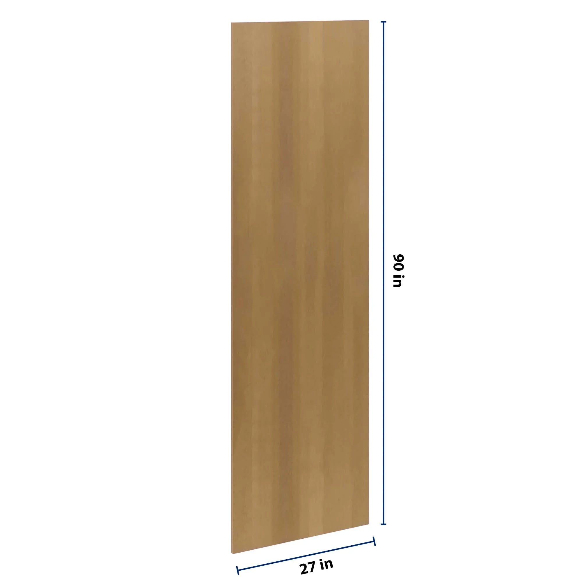 J&K Butterscotch B8 Refrigerator Panel 3/4" W x 90" H x 27" D