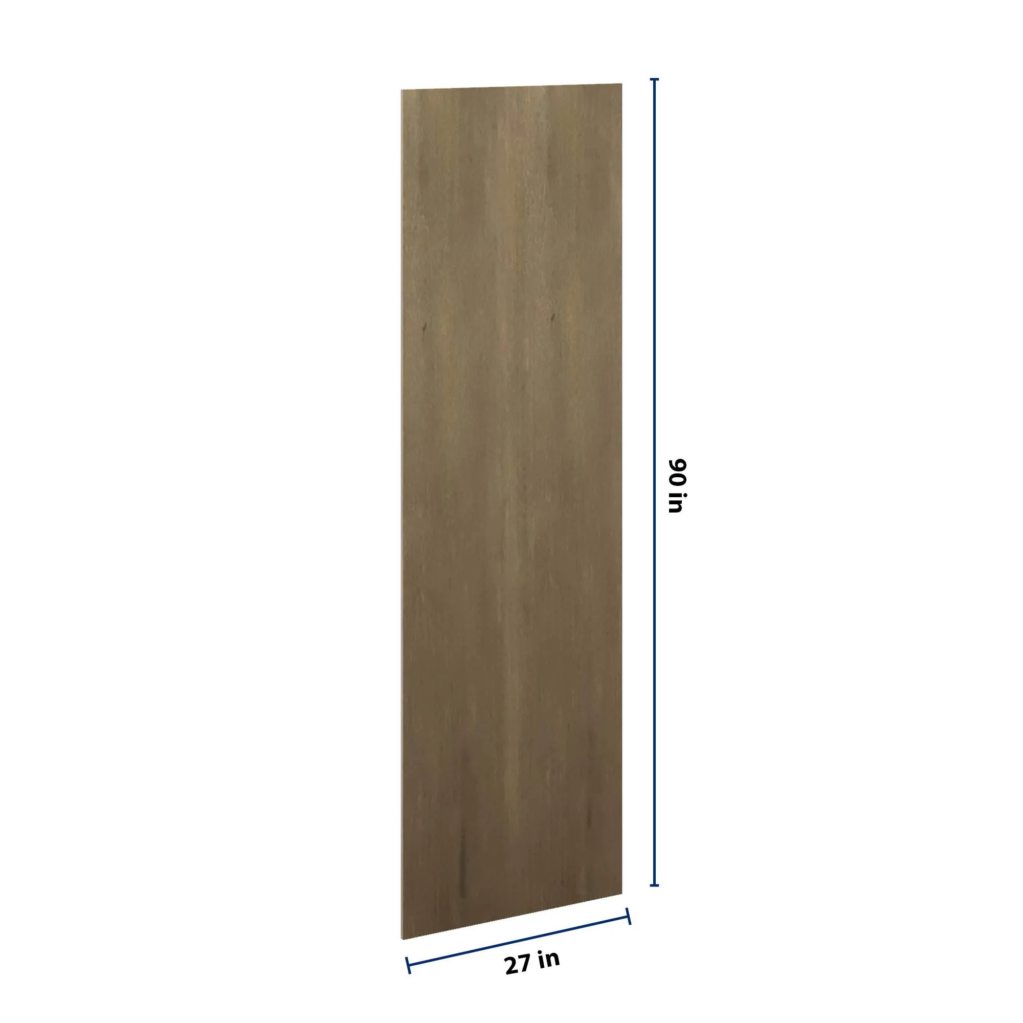 J&K Hazel H8 Refrigerator Panel 3/4" W x 90" H x 27" D