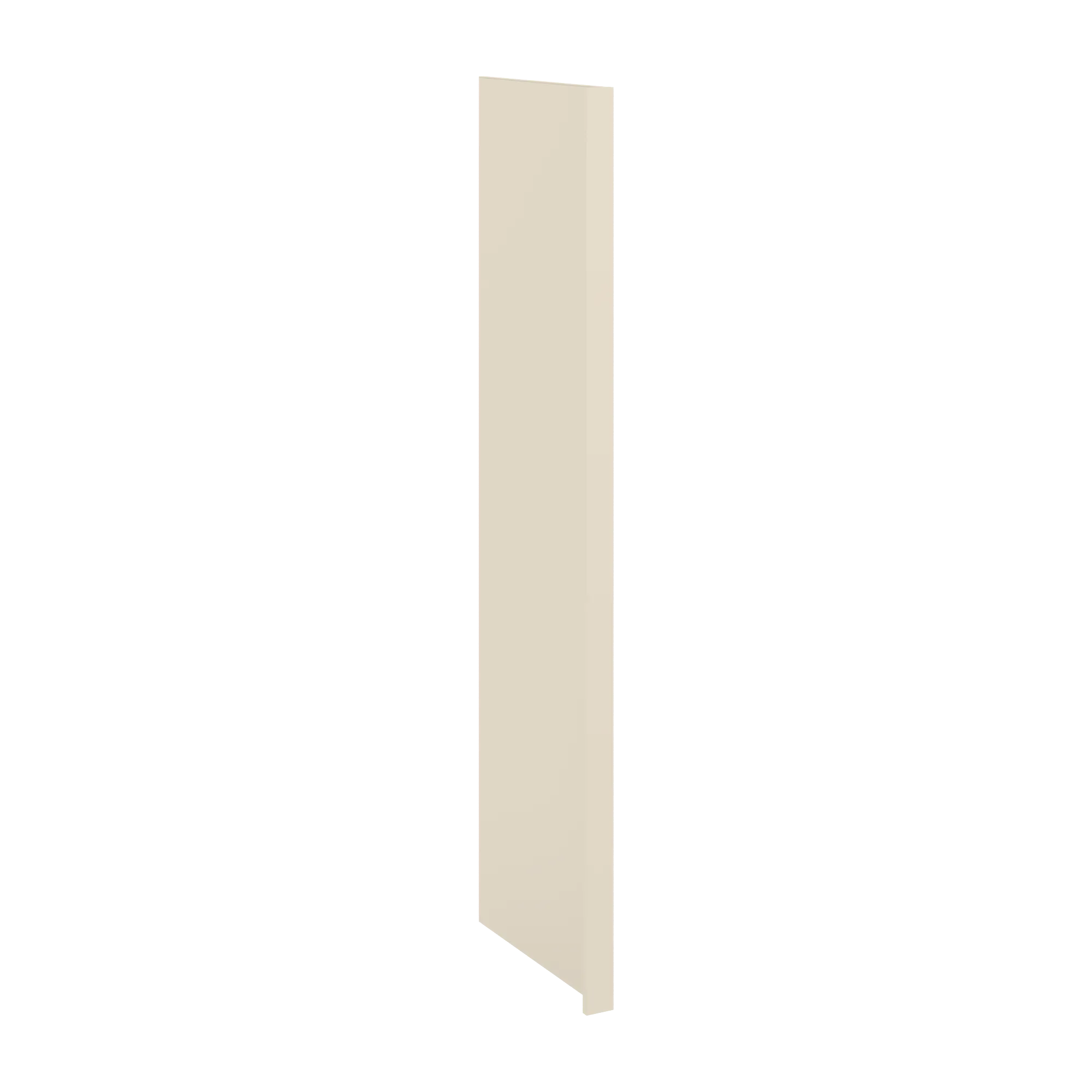 J&K Pearl Glazed H9 Refrigerator Panel w/Return Filler 3" W x 90" H x 27" D