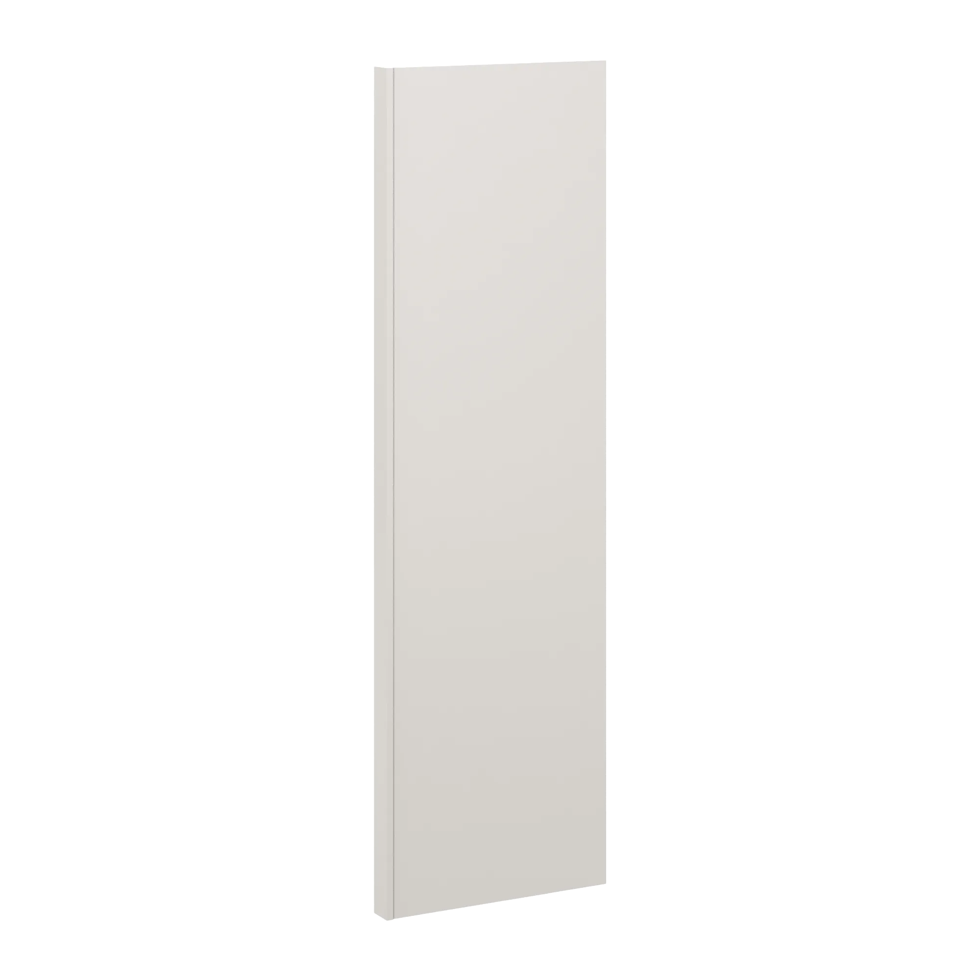 J&K Dove E1 Refrigerator Panel w/Return Filler 3" W x 90" H x 27" D