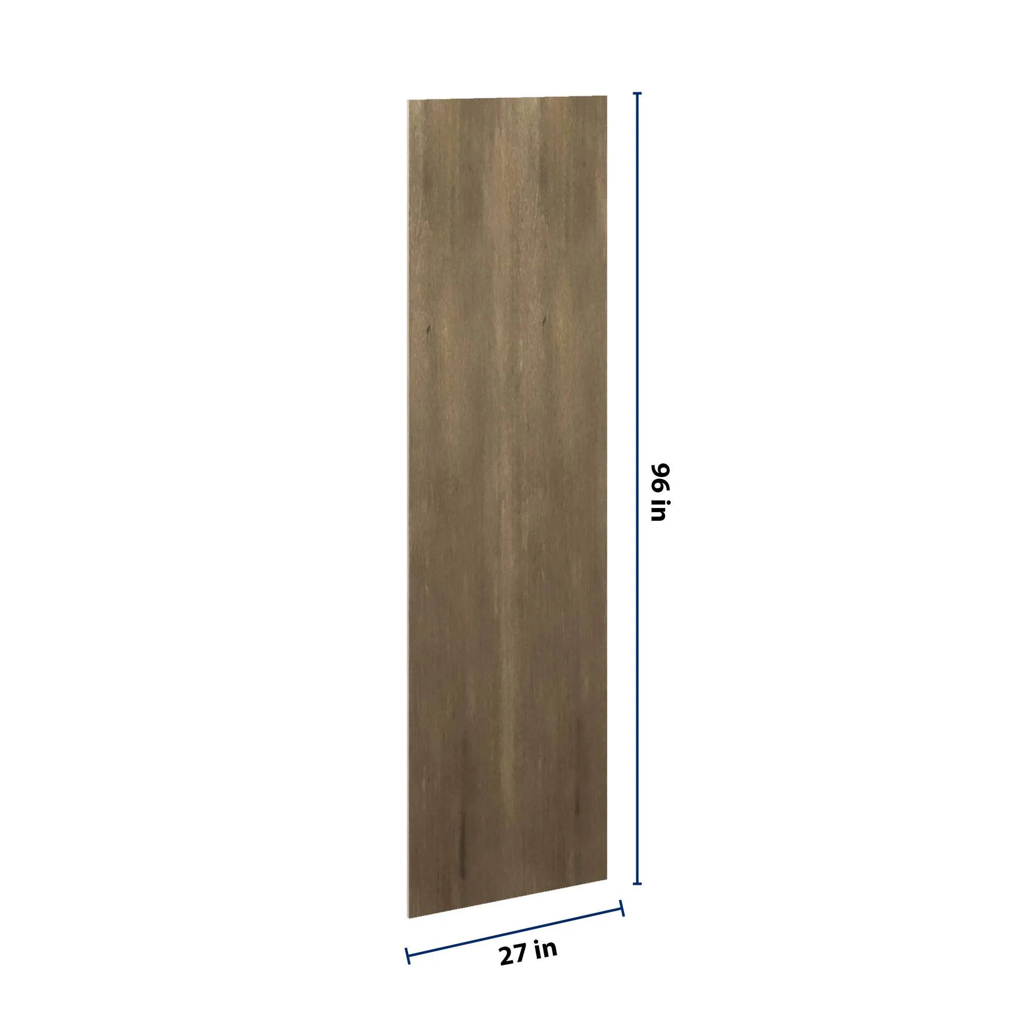 J&K Hazel H8 Refrigerator Panel 3/4" W x 96" H x 27" D