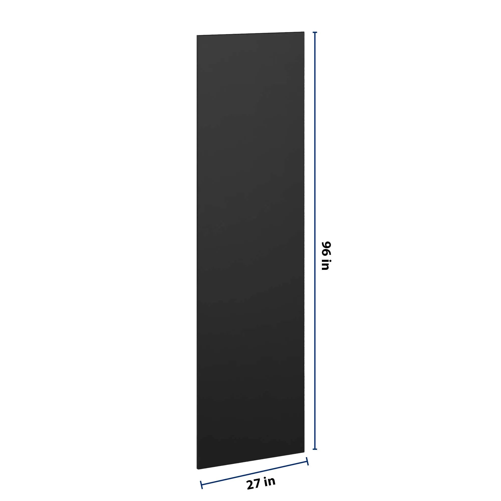 J&K Charcoal E2 Refrigerator Panel 3/4" W x 96" H x 27" D