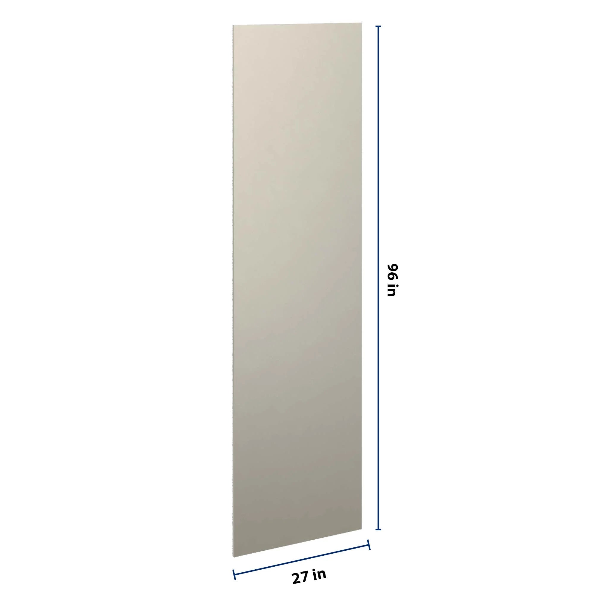 J&K Pebble B6 Refrigerator Panel 3/4" W x 96" H x 27" D