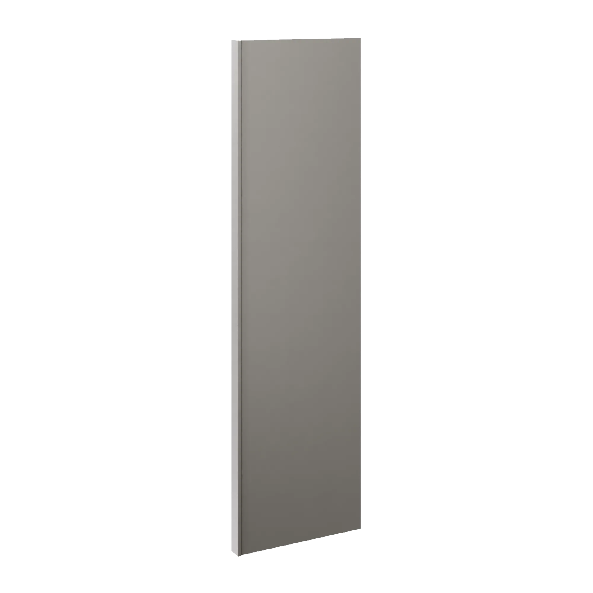 J&K Greige K3 Refrigerator Panel w/Return Filler 3" W x 96" H x 27" D