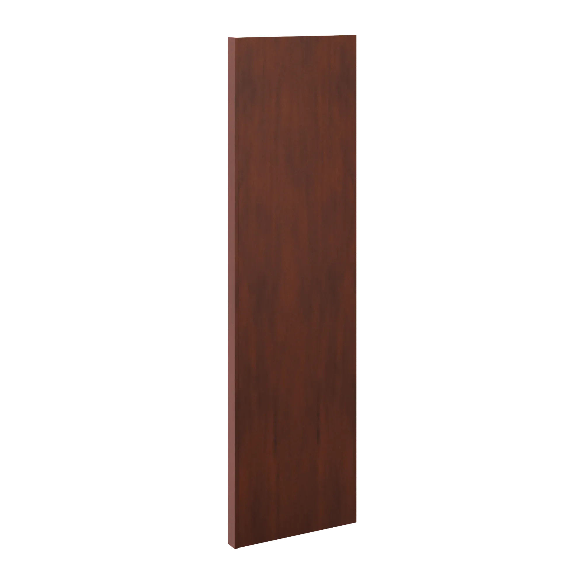 J&K Mahogany J5 Refrigerator Panel w/Return Filler 3" W x 96" H x 27" D