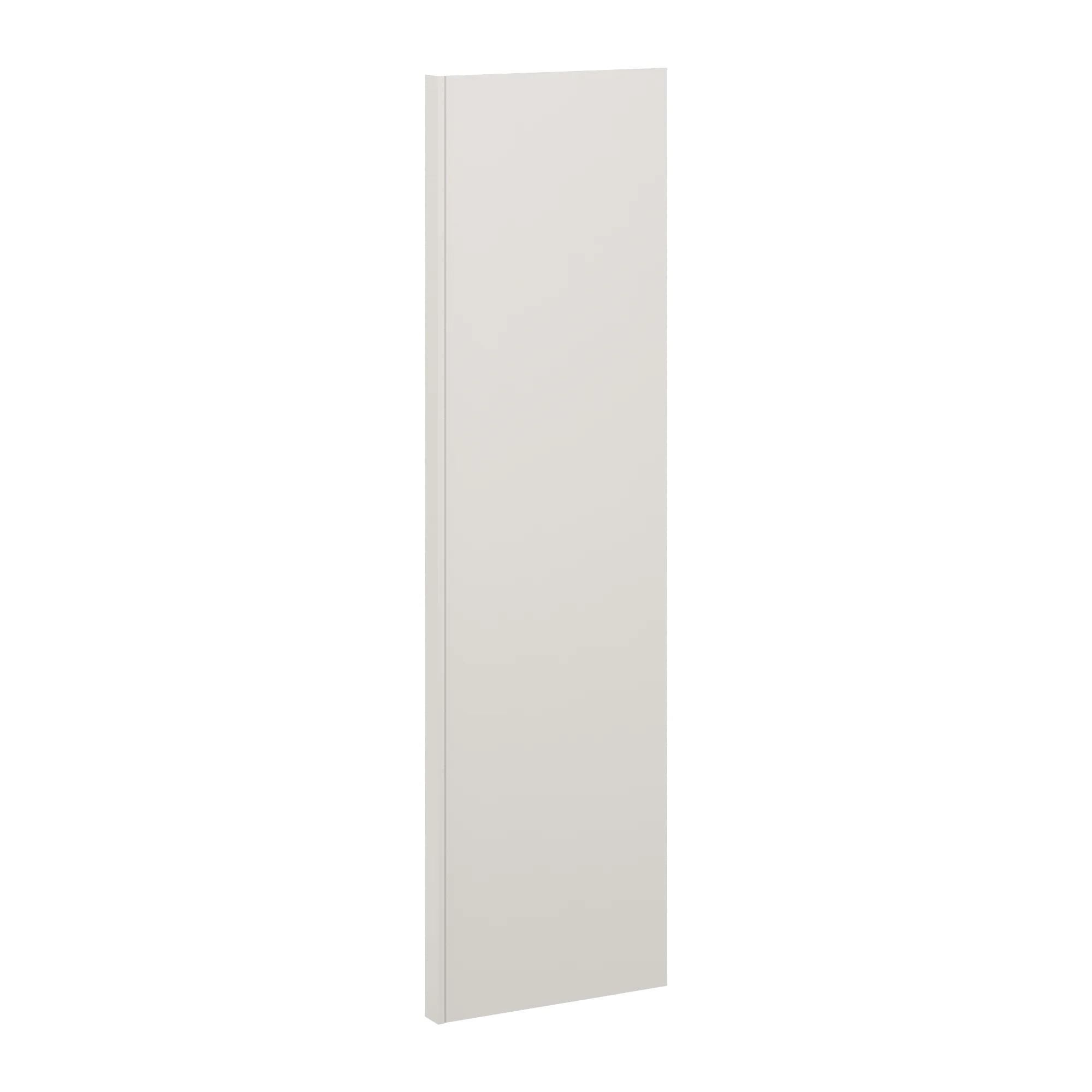 J&K Dove E1 Refrigerator Panel w/Return Filler 3" W x 96" H x 27" D