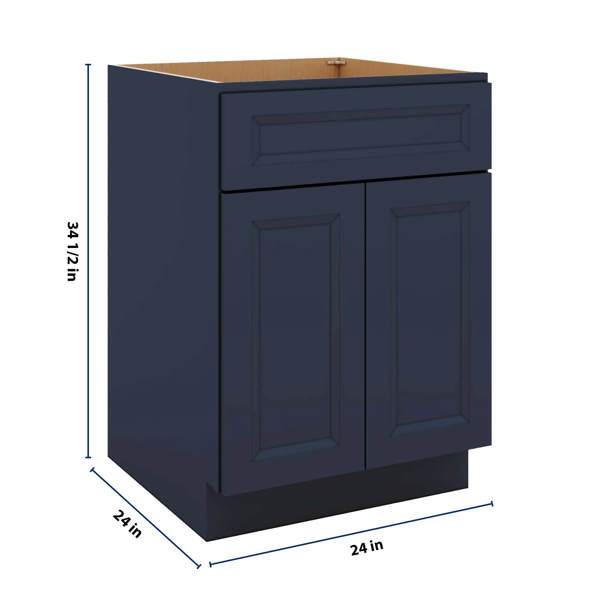 J&K Naval B7 Sink Base - 24" W
