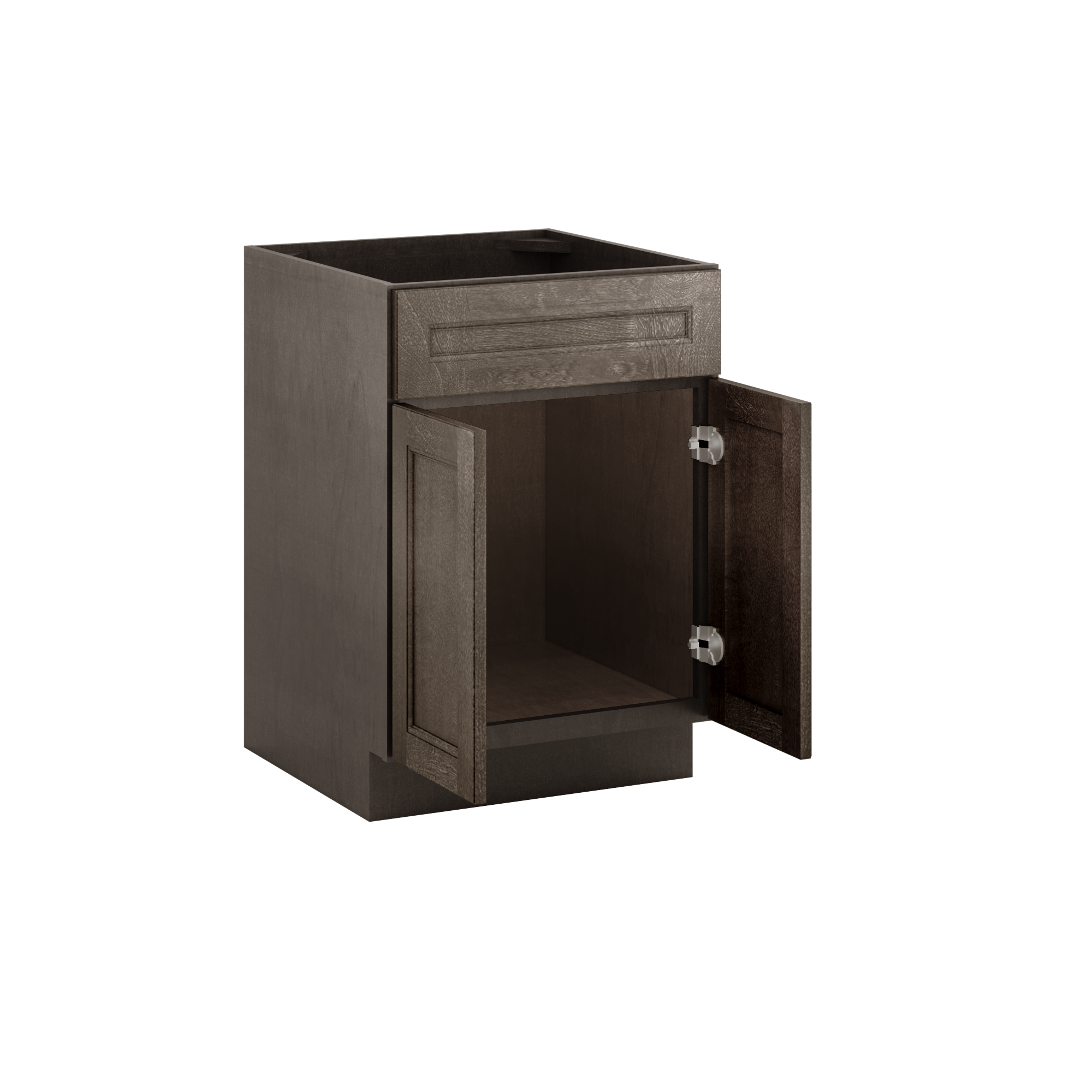 Sink Base Kitchen Cabinet SB24 Milan Slate 24 in. width 34.5 in. height 24 in. depth
