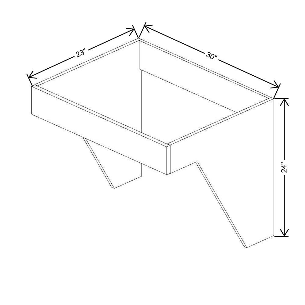 CNC Luxor Harvest 30" W Removable Sink Insert