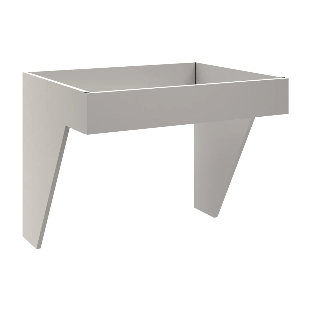CNC Luxor 5-Piece Misty Grey 30" W Removable Sink Insert