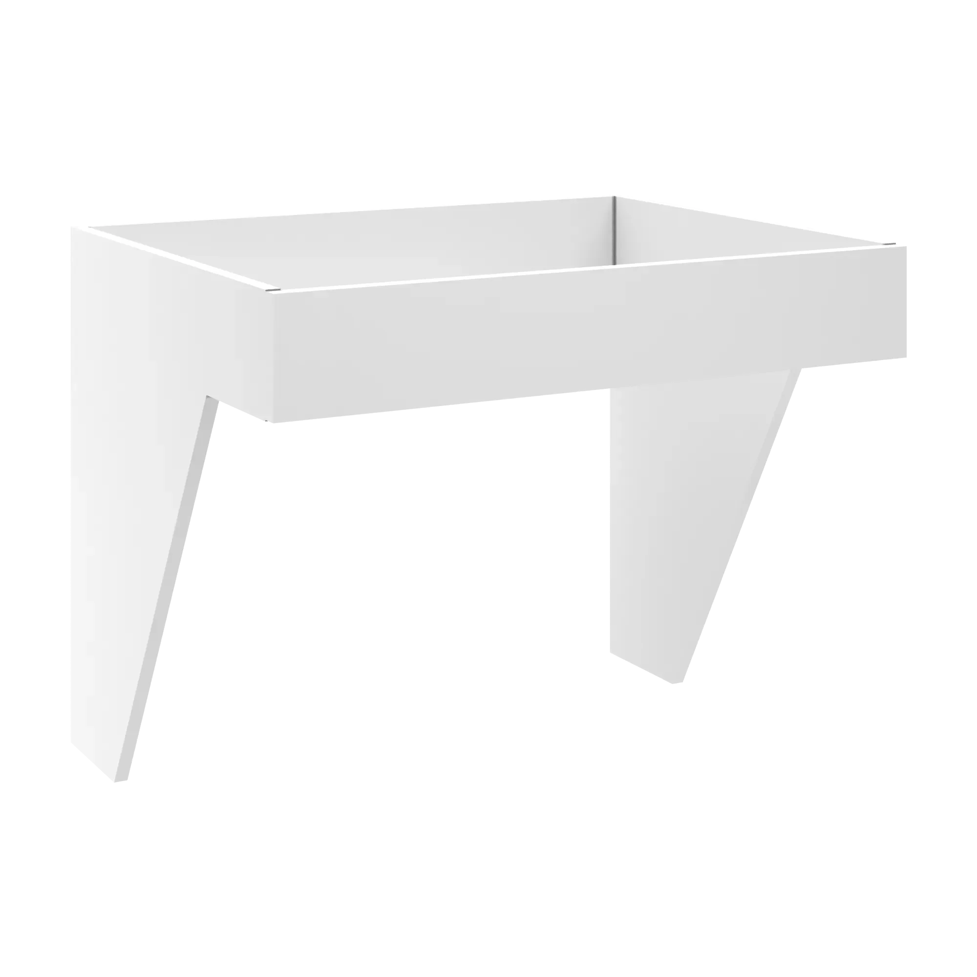 cnc luxor 5 piece white 30 w removable sink insert