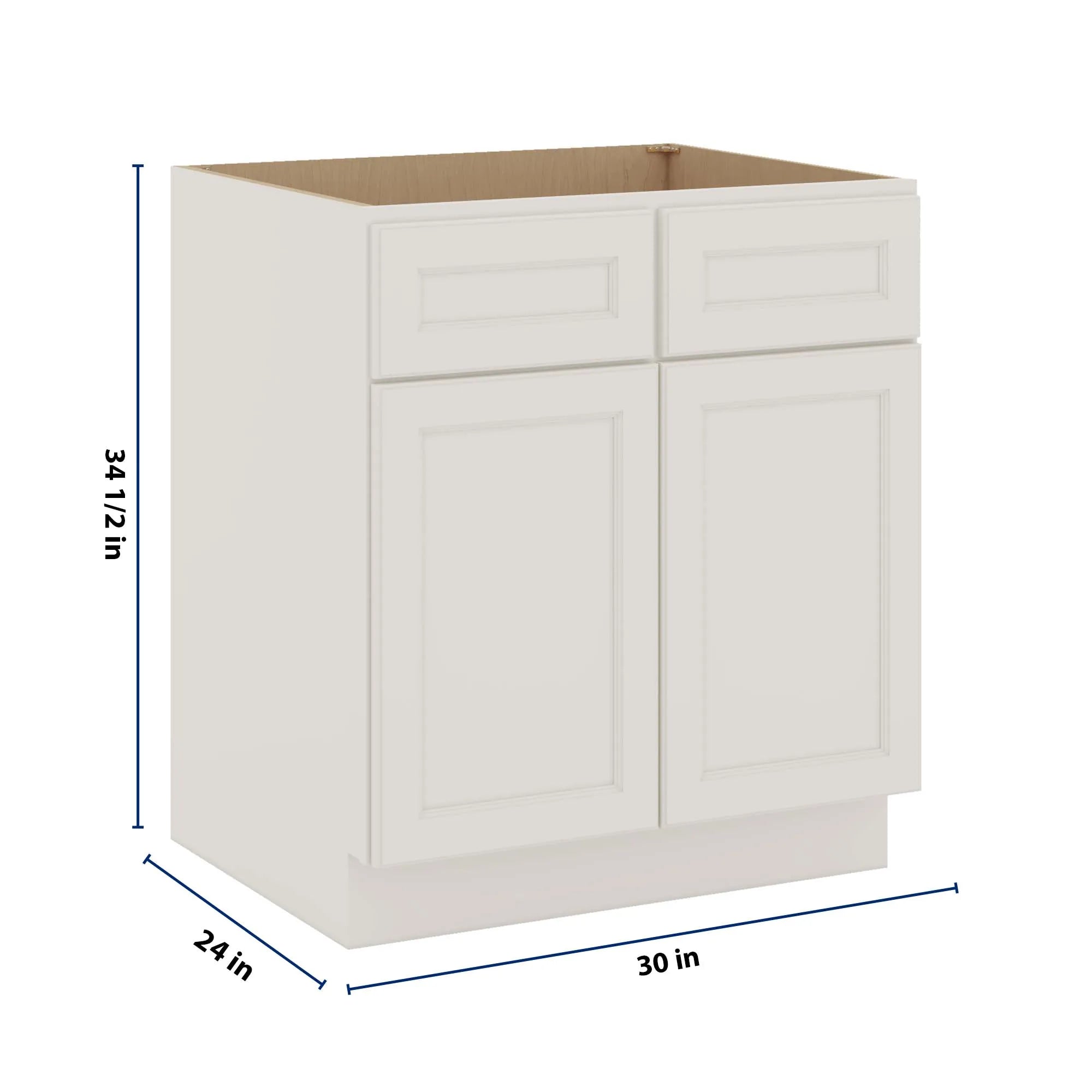 J&K Dove E1 Sink Base -30" W