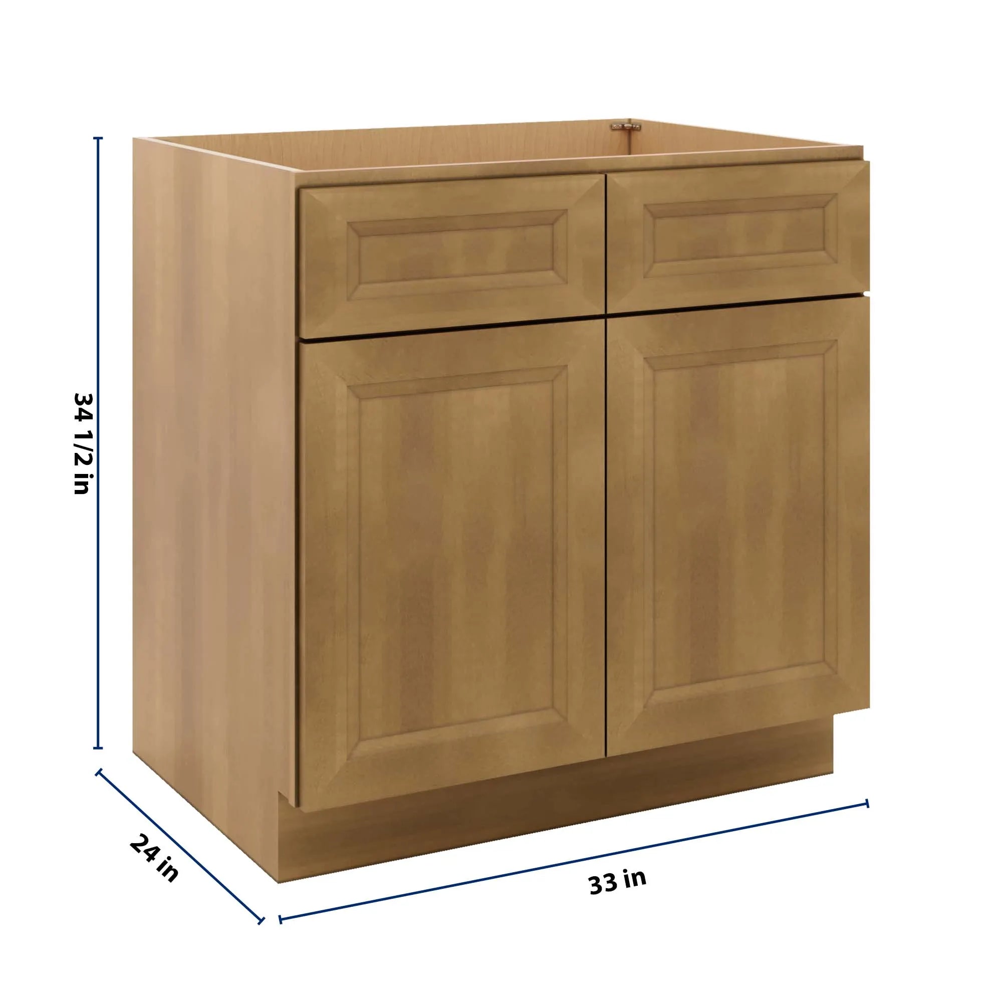 J&K Butterscotch B8 Sink Base - 33" W