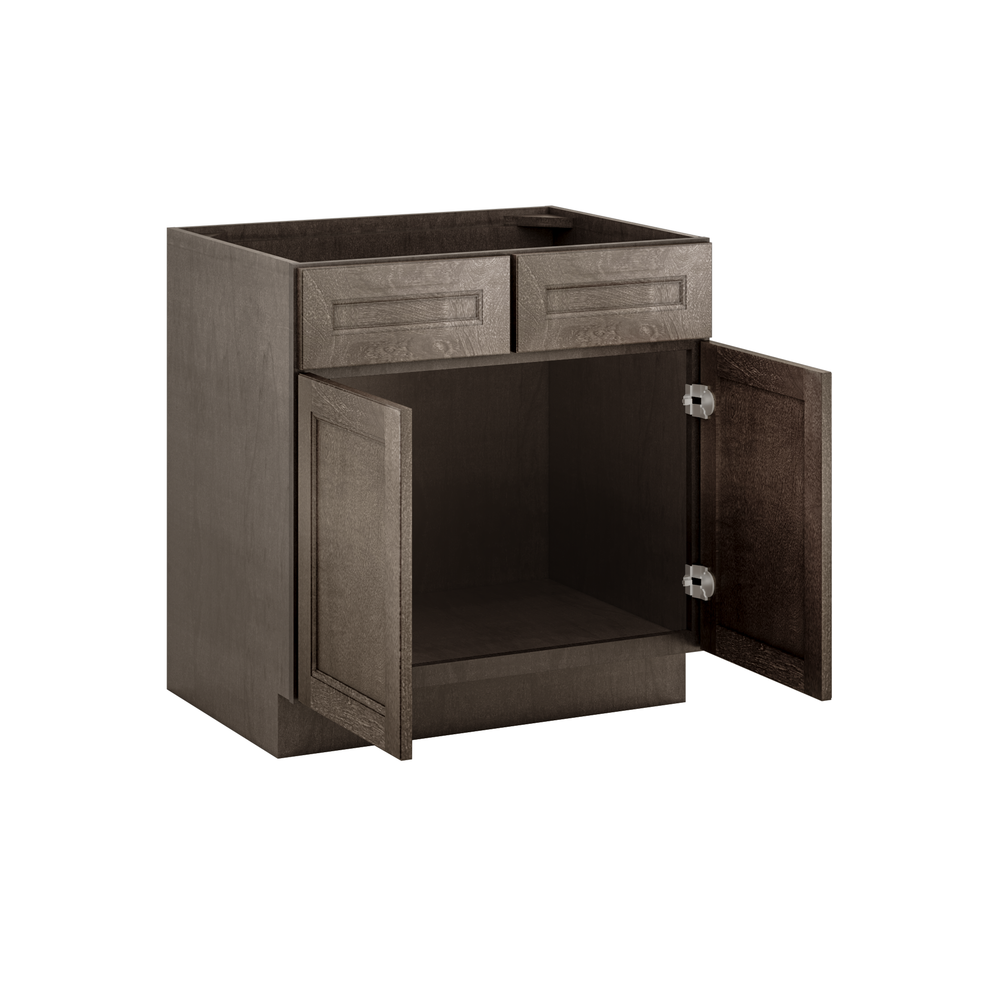 Sink Base Kitchen Cabinet SB33 Milan Slate 33 in. width 34.5 in. height 24 in. depth