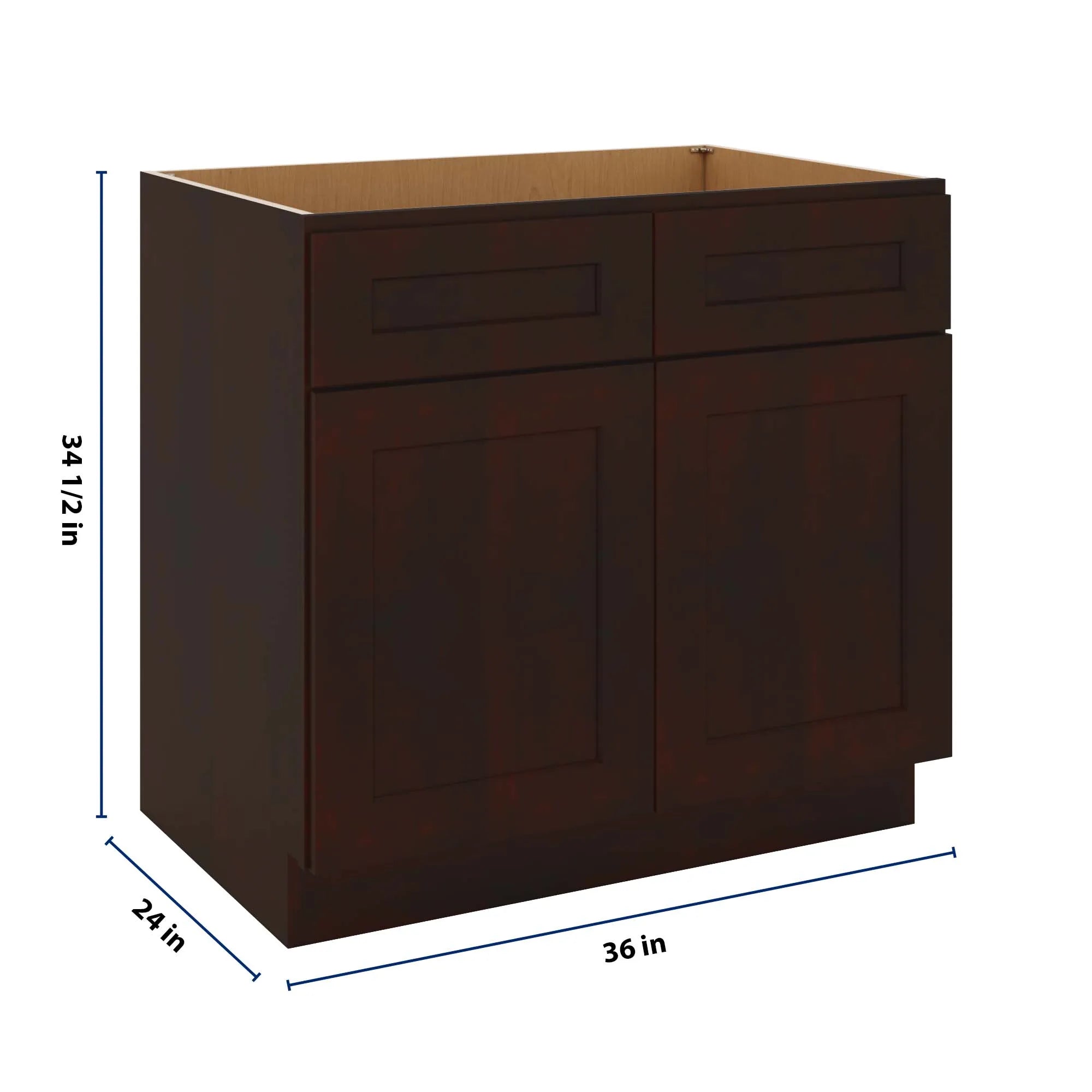 J&K Java Coffee S1 Sink Base - 36" W