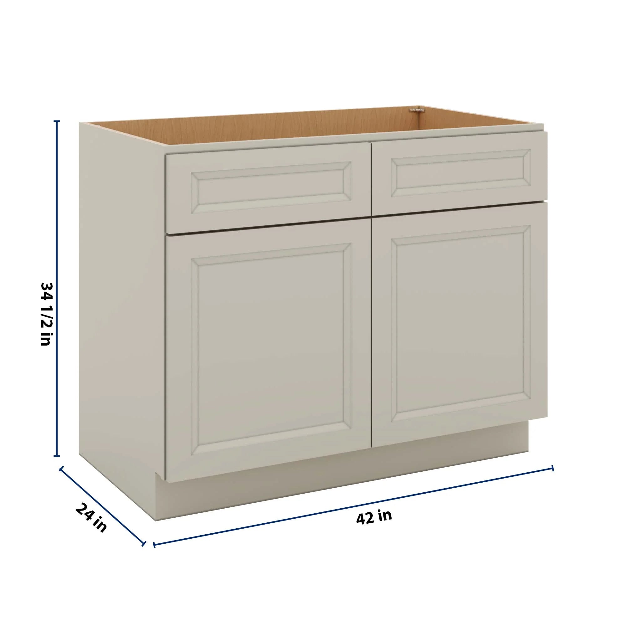 J&K Pebble B6 Sink Base - 42" W