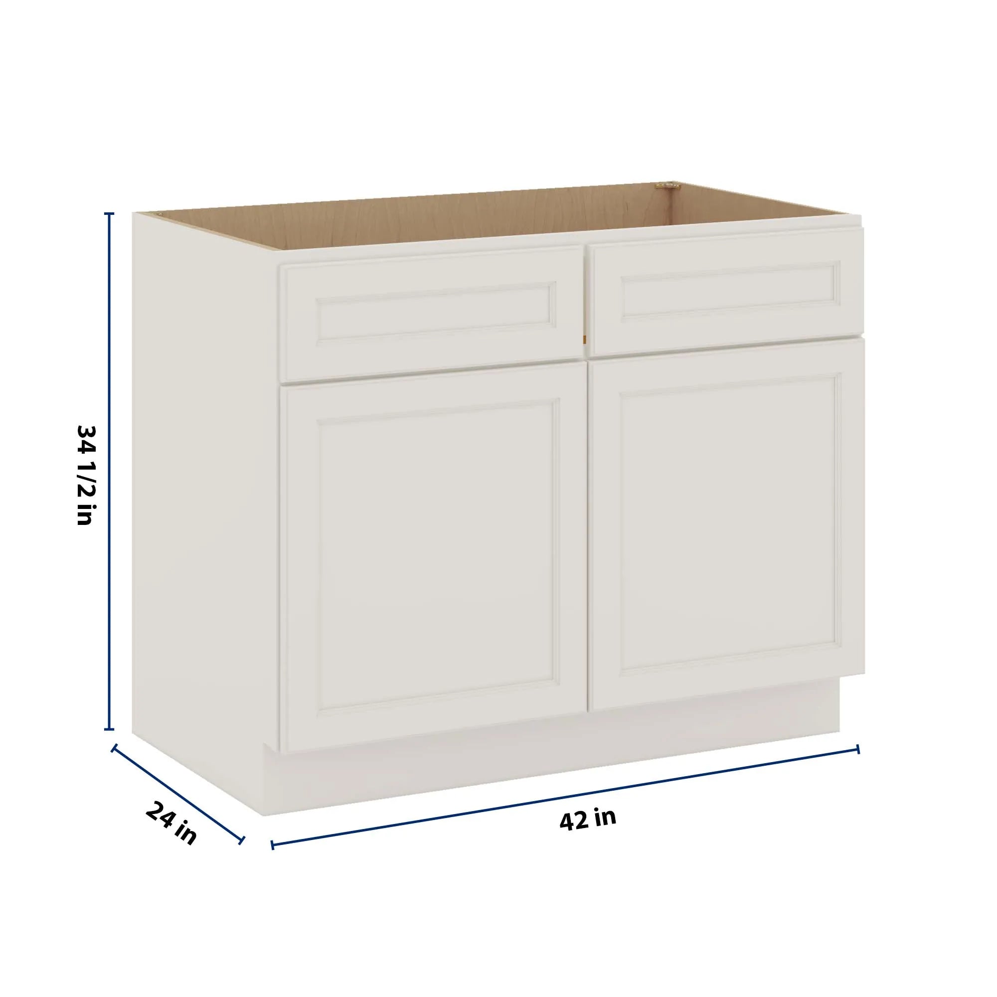 J&K Dove E1 Sink Base - 42" W