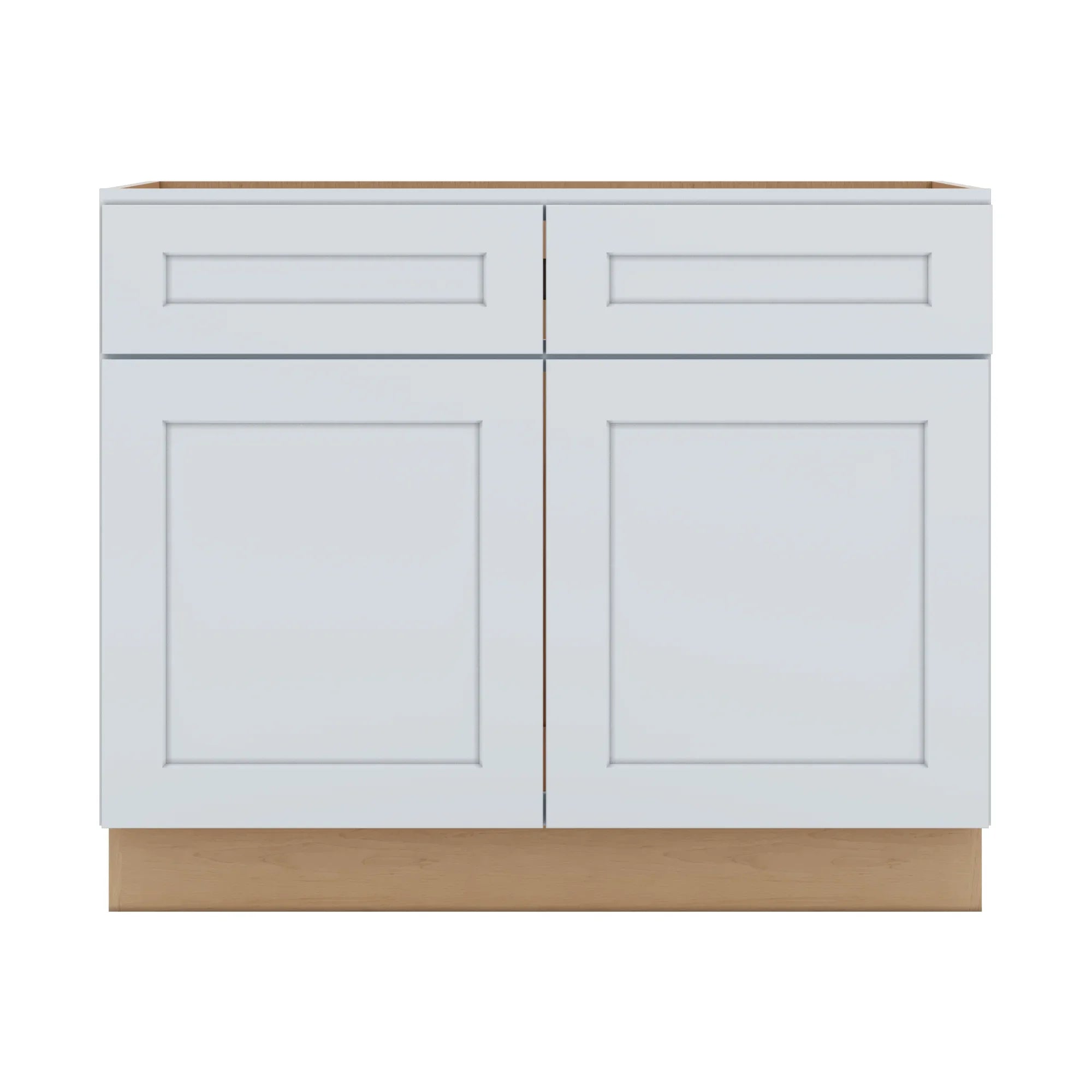 J&K White Shaker S8 Sink Base 42" W