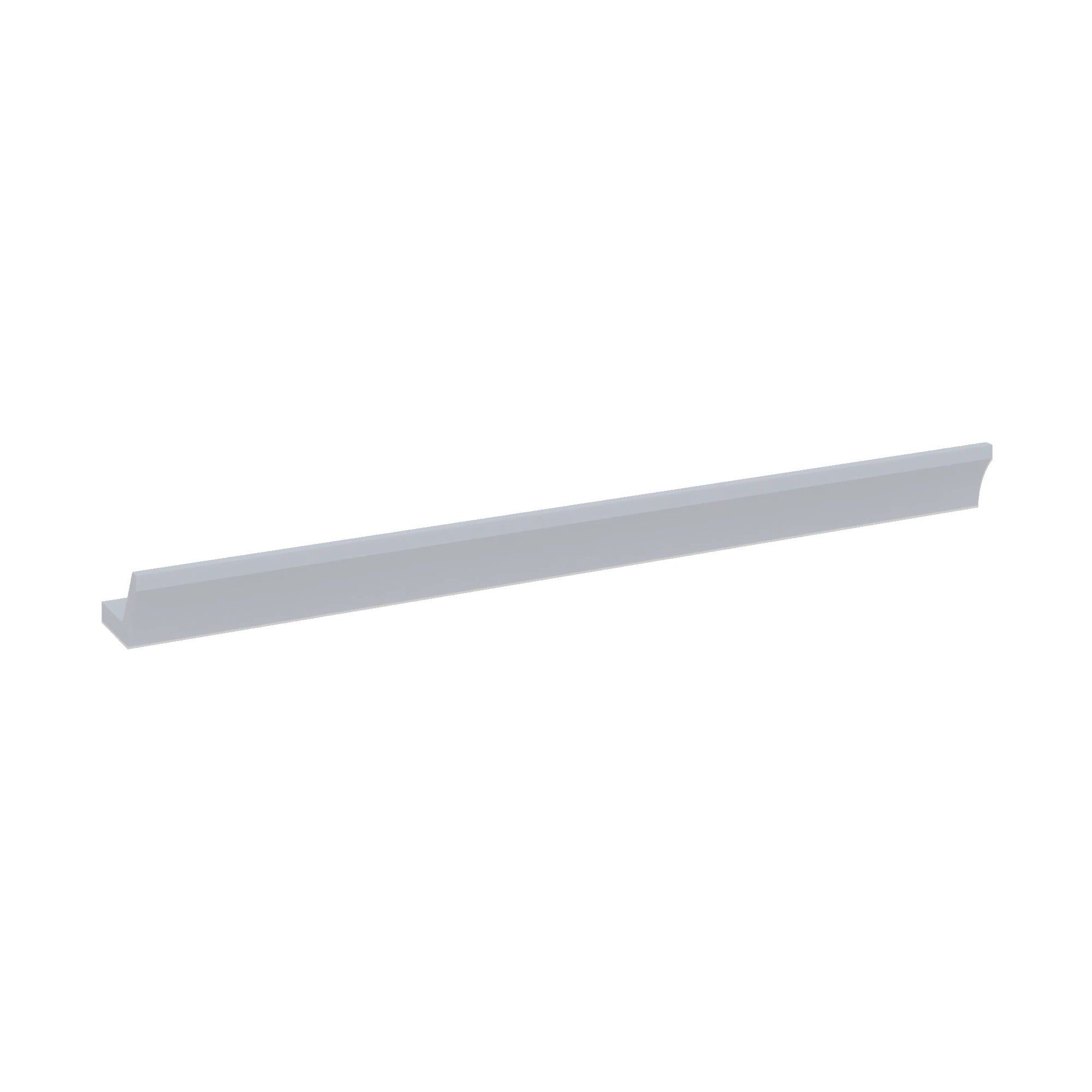 Modernform Cabinet Grey Shaker 96" W X 3 5/8" H X 5 3/4" D Shaker Crown Molding w/Heel