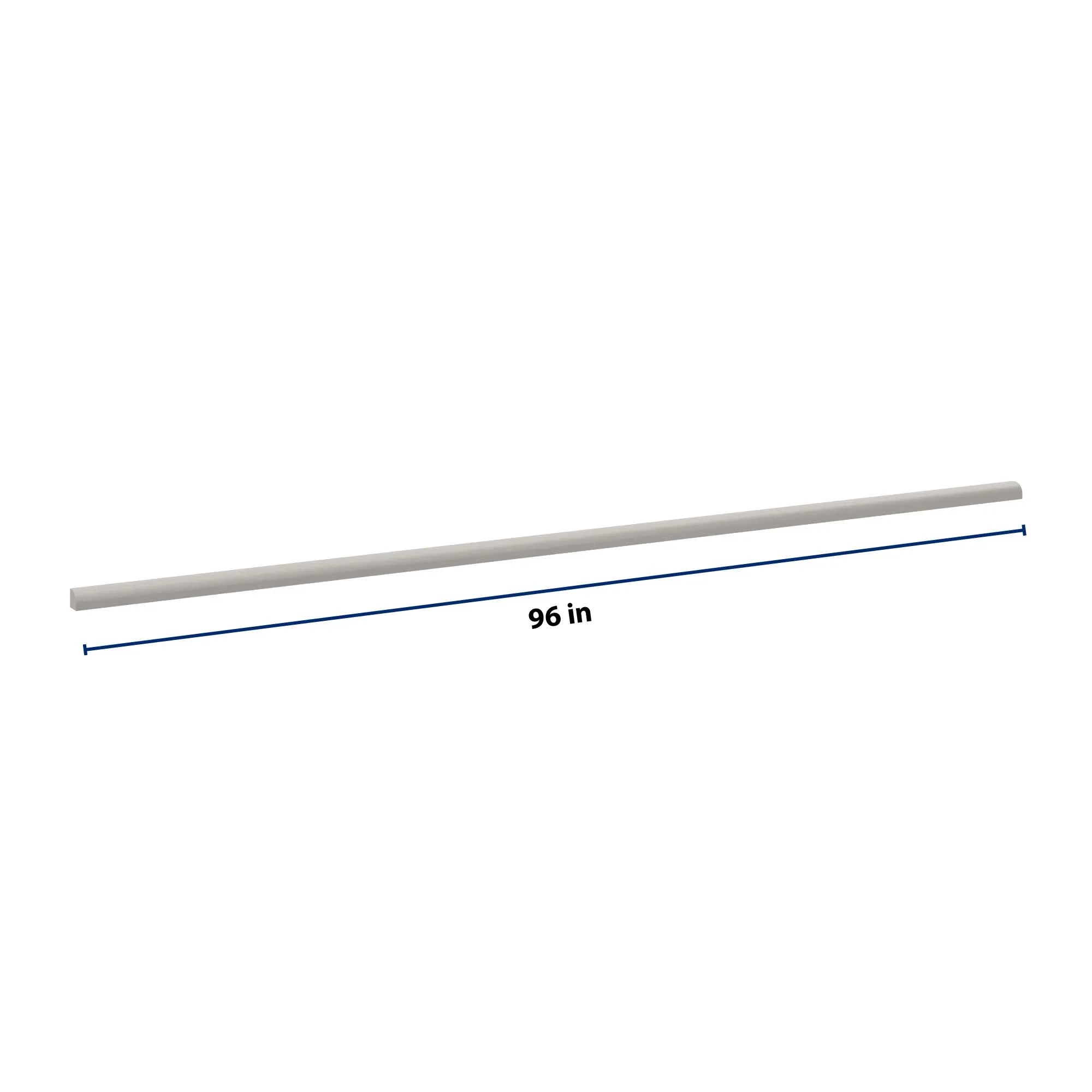 cnc luxor 5 piece misty grey 96w x 3 4 h shoe molding