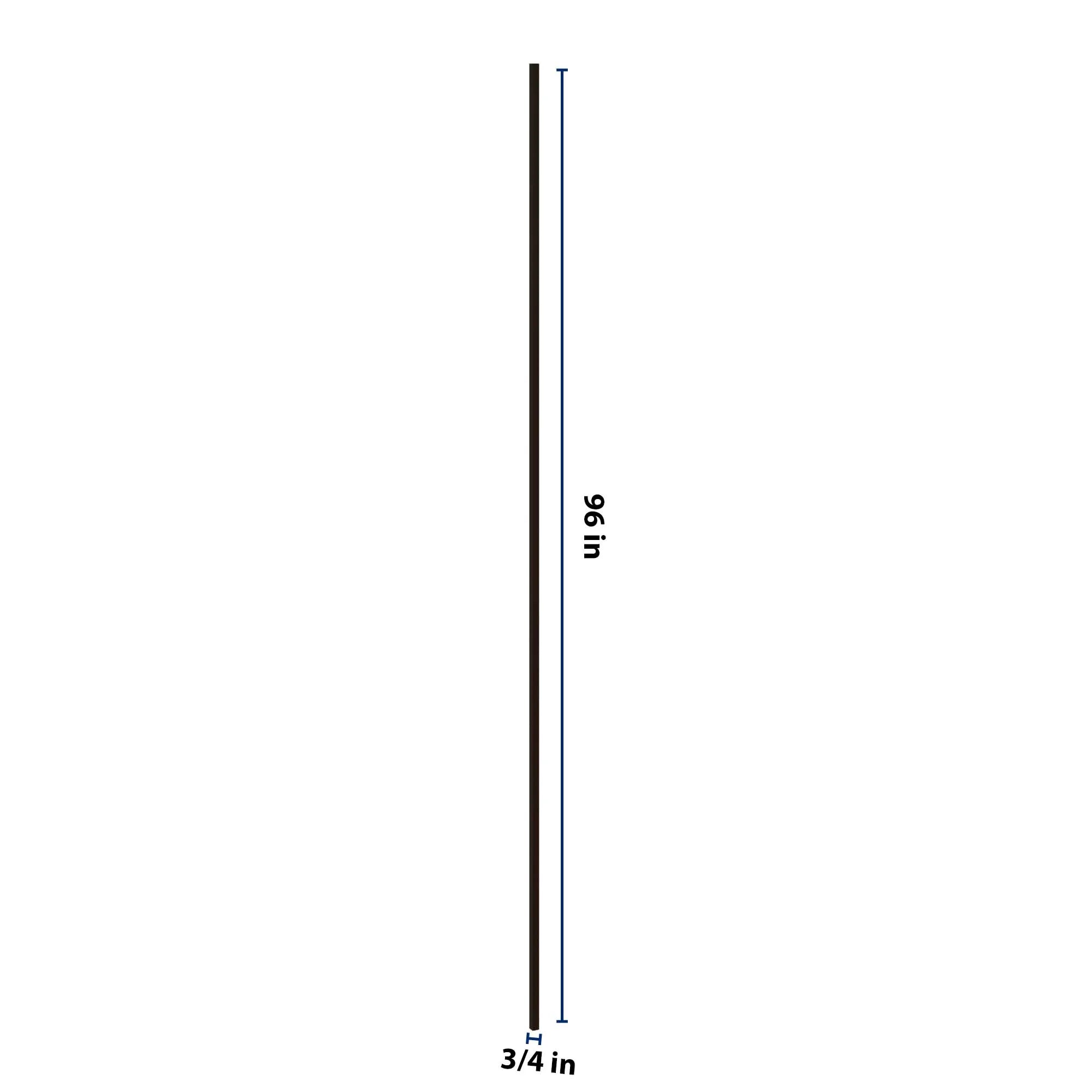 J&K Espresso K8 Tall Filler 3/4" W x 96" H