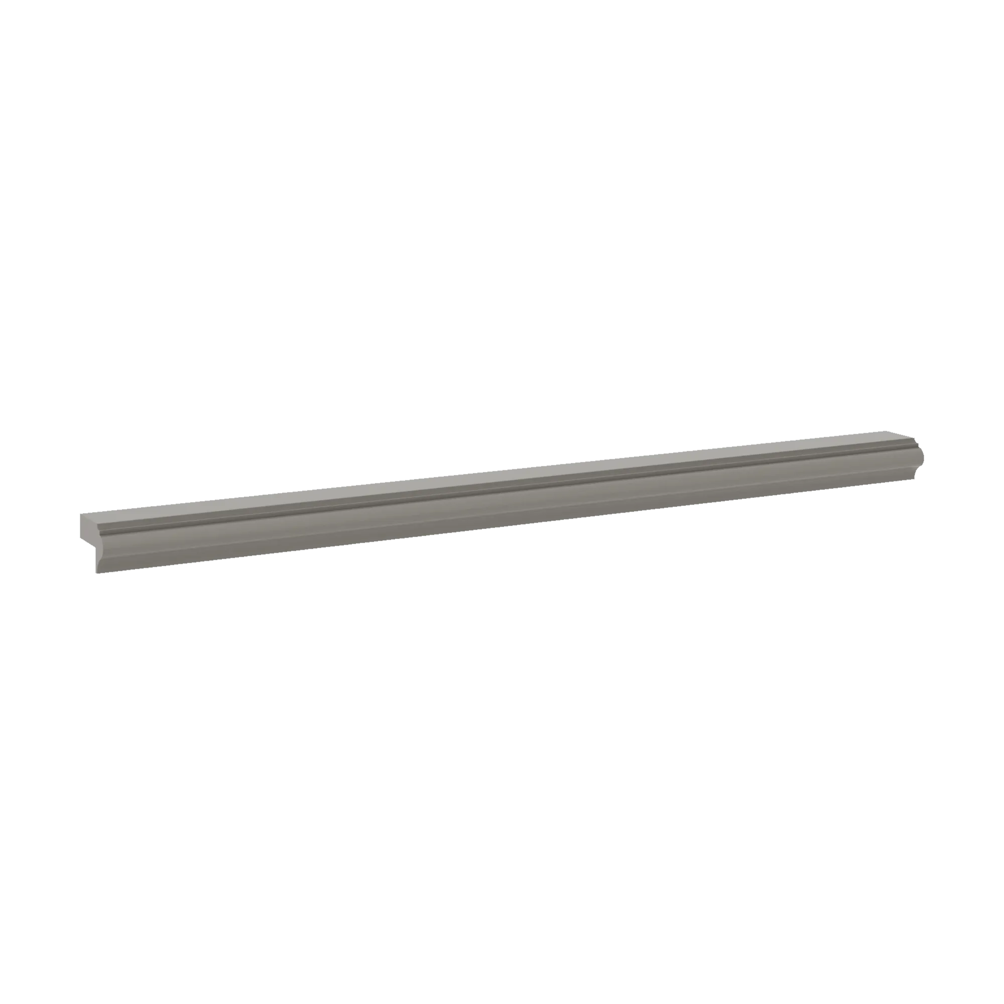 J&K Greige K3 96" W Light Rail Molding