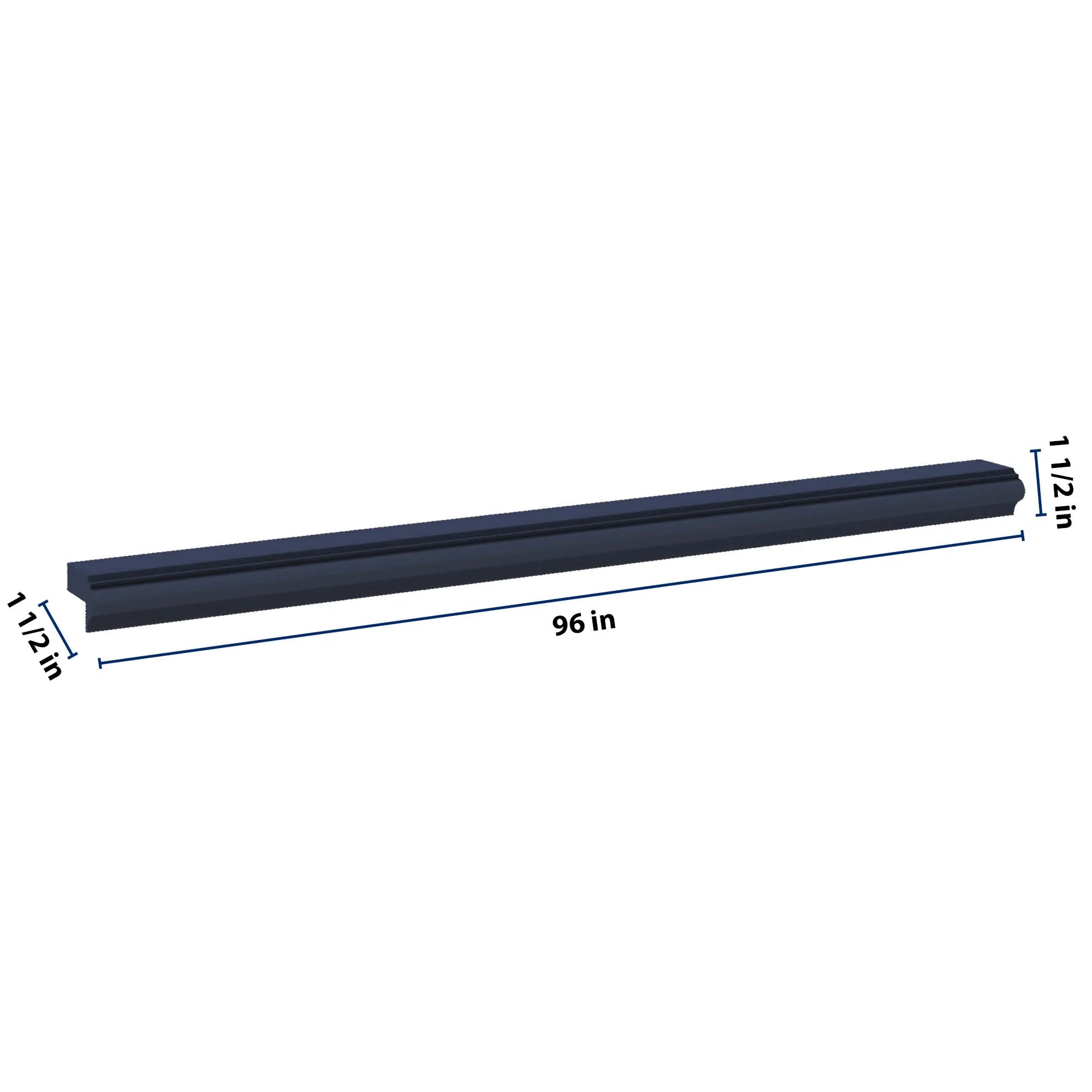 J&K Naval B7 96" W Light Rail Molding