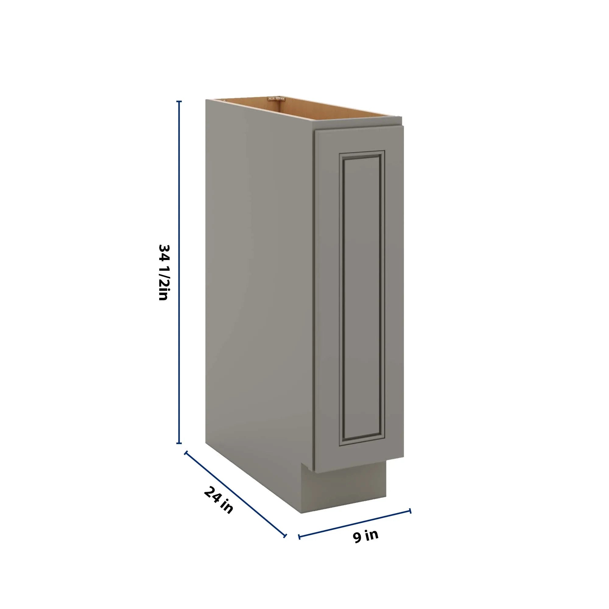 J&K Greige K3 Spice Pull-Out Base - 09" W