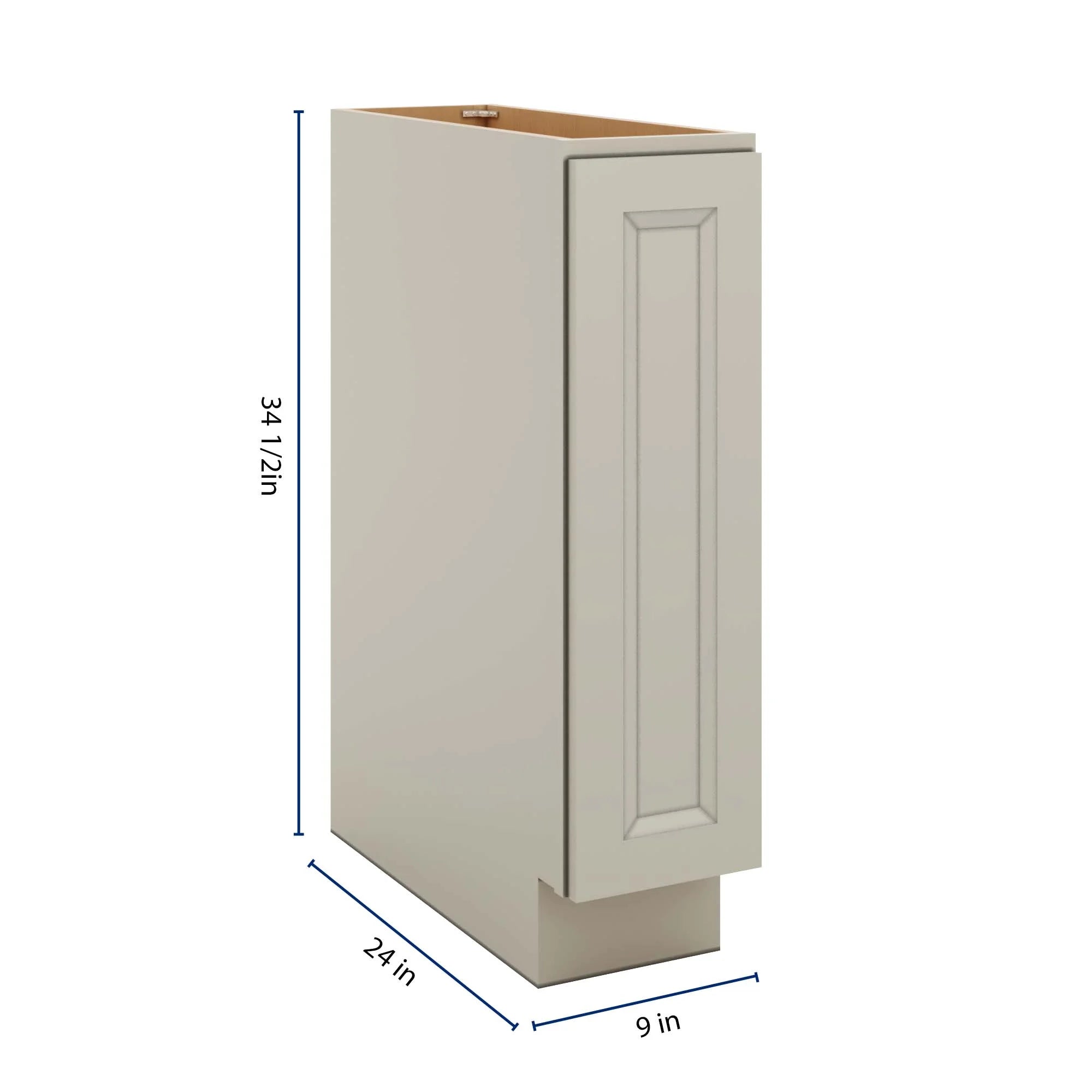 J&K Pebble B6 Spice Pull-Out Base - 09" W