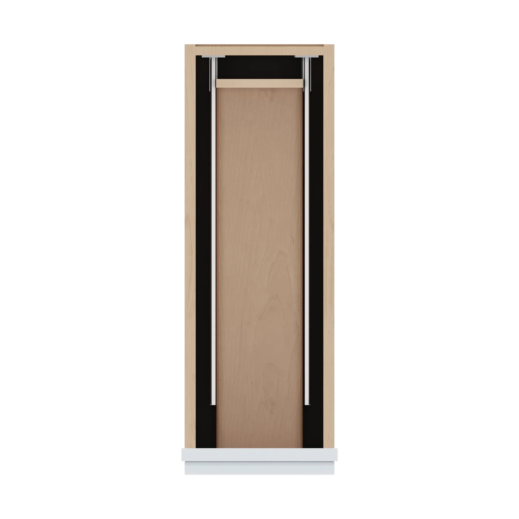 J&K White Shaker S8 Spice Pull Out Base 09" W