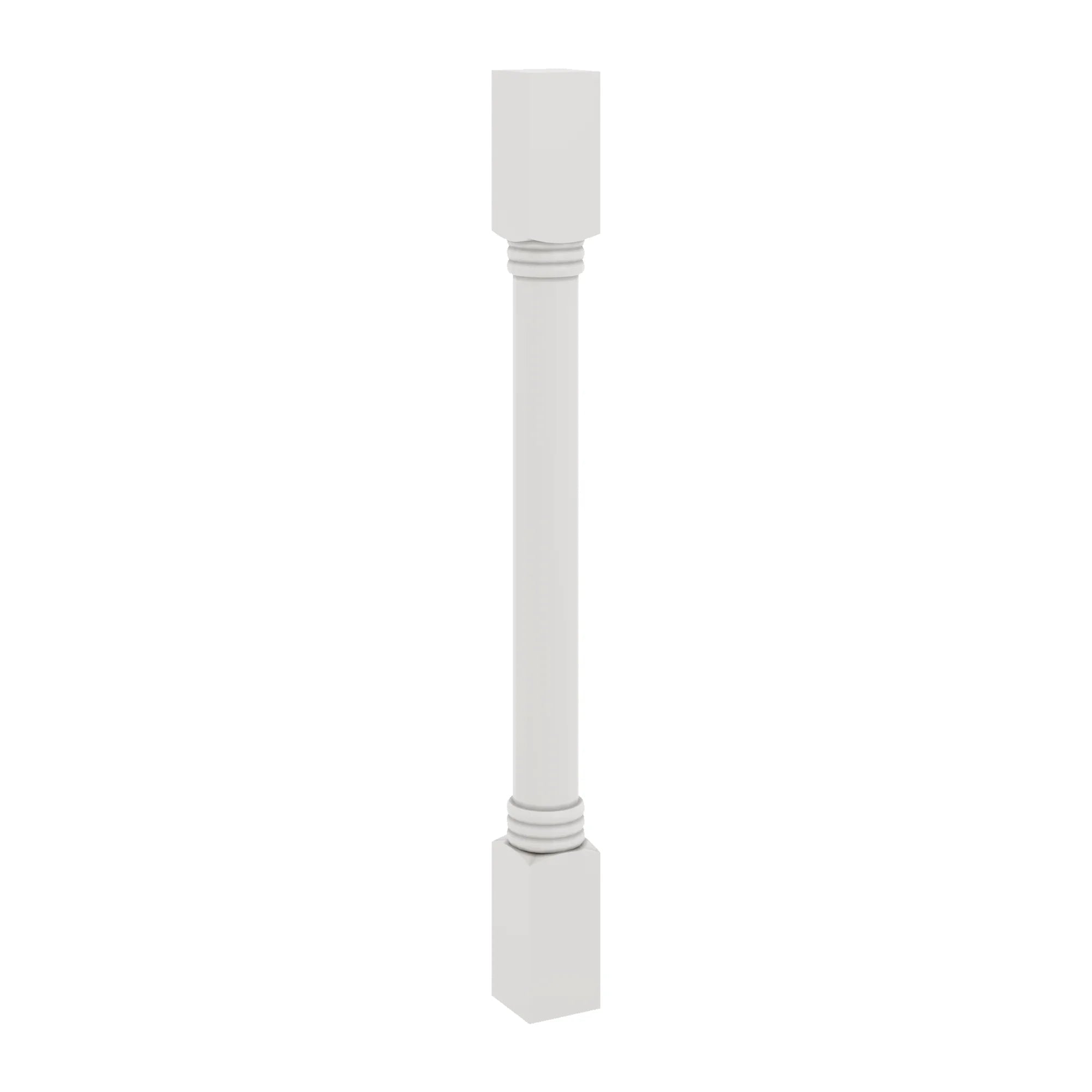 J&K Pure B5 Full Turn Post 3"W x 34 1/2" H x 3" D