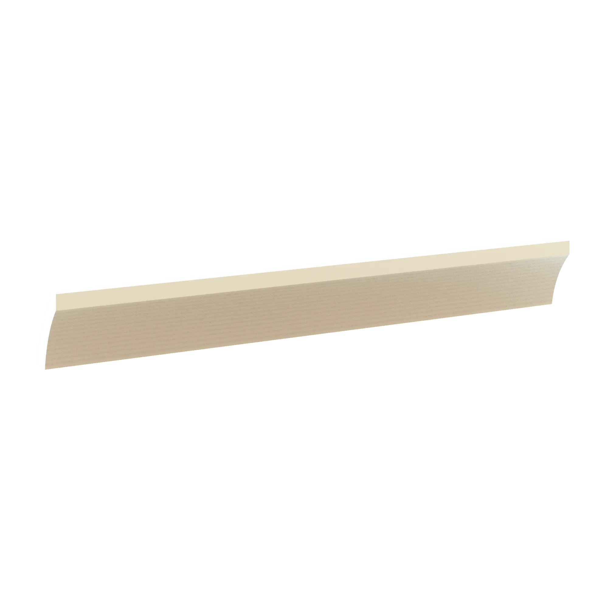 J&K Creme Glazed A7 96" W Large Cove Molding