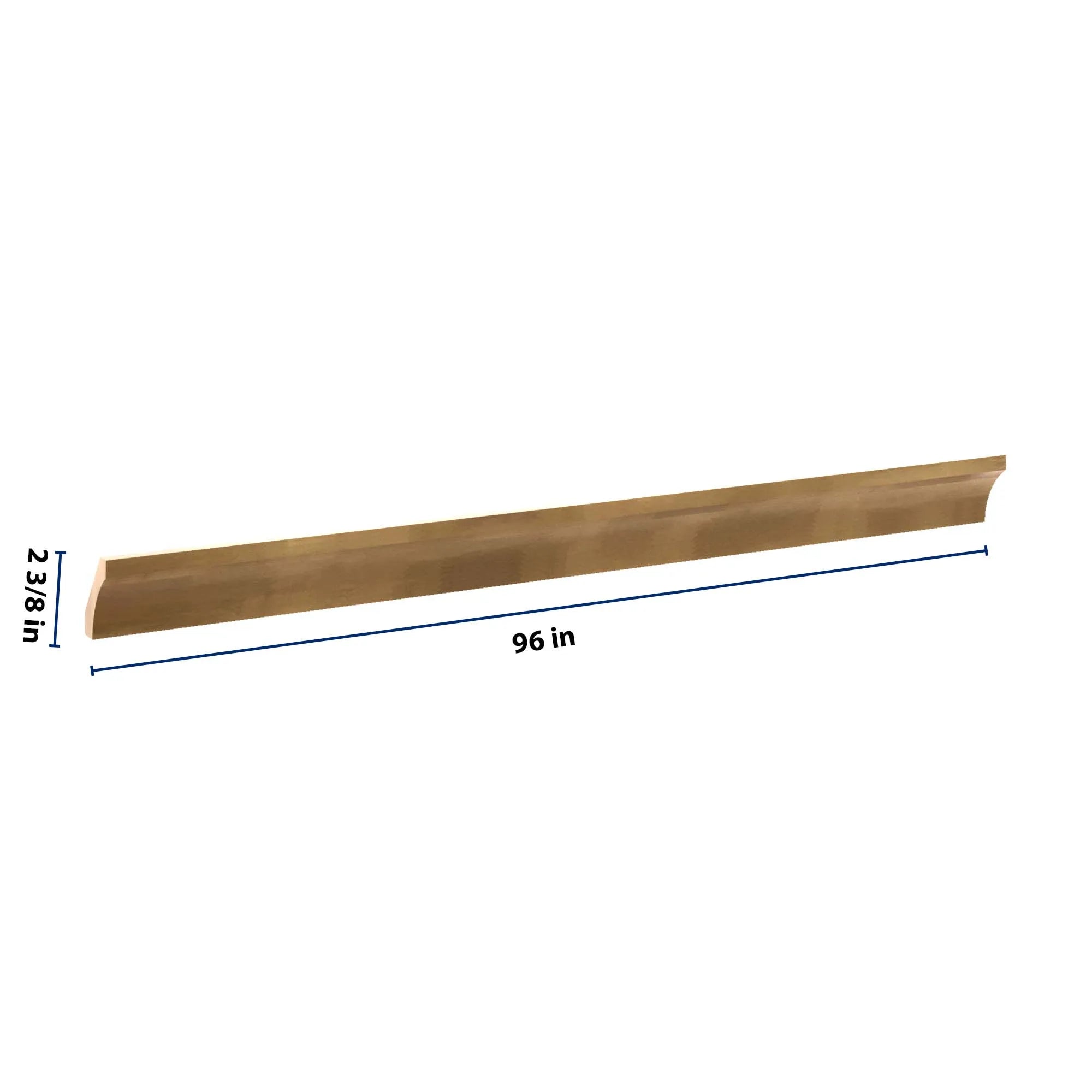 J&K Butterscotch B8 96" W Cove Molding
