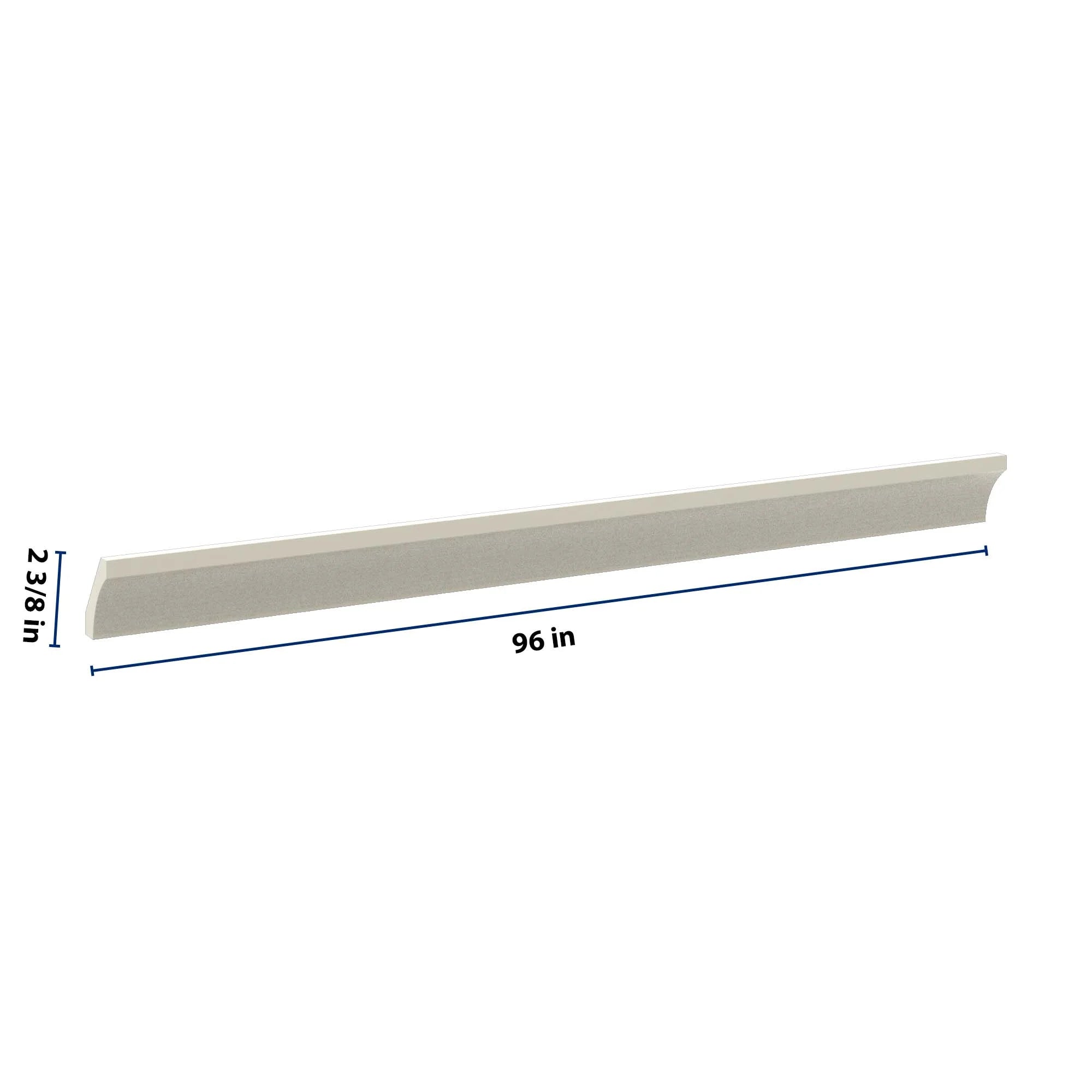 J&K Pebble B6 96" W Cove Molding