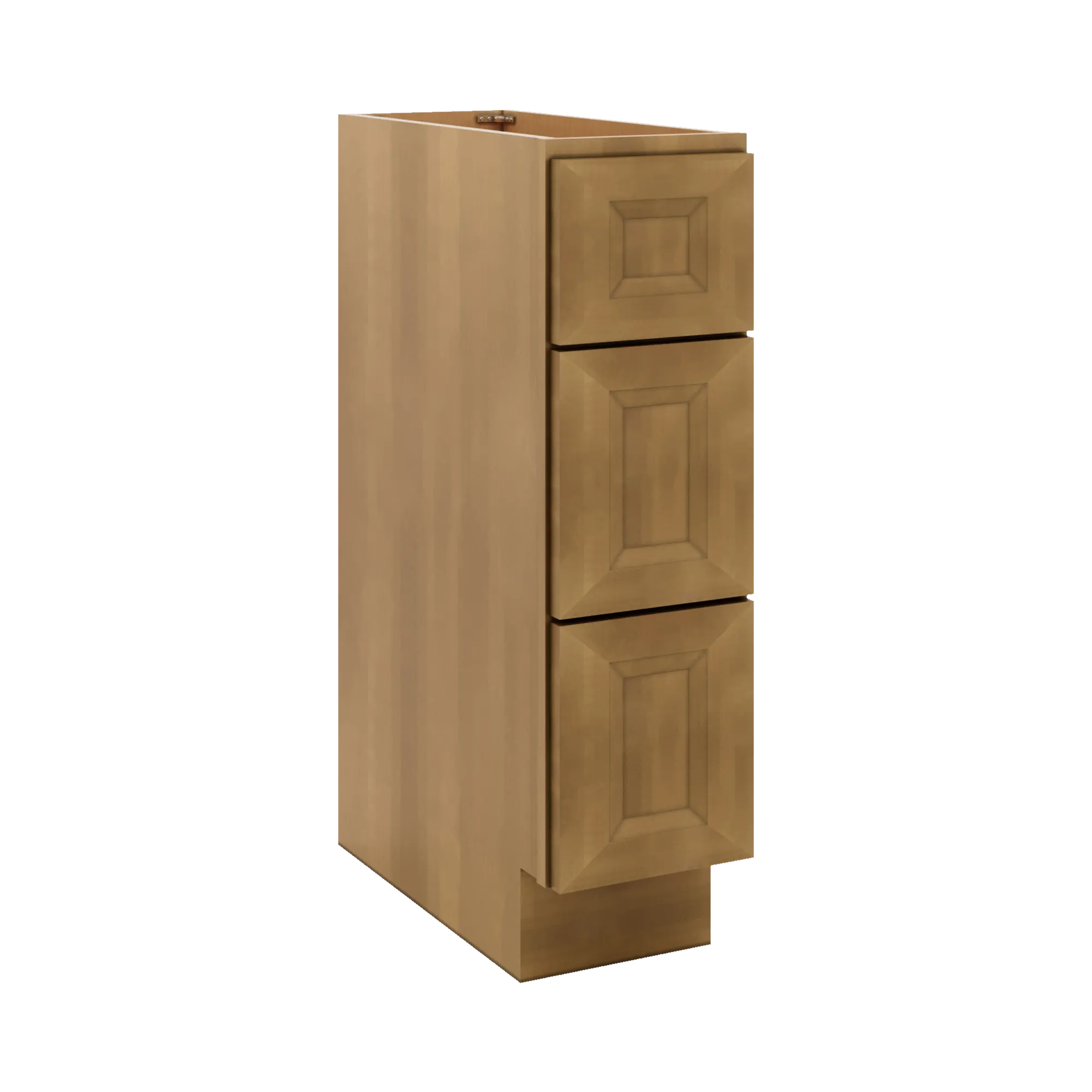 J&K Butterscotch B8 Vanity 3 Drawer Base 09" W x 33" H x 21" D