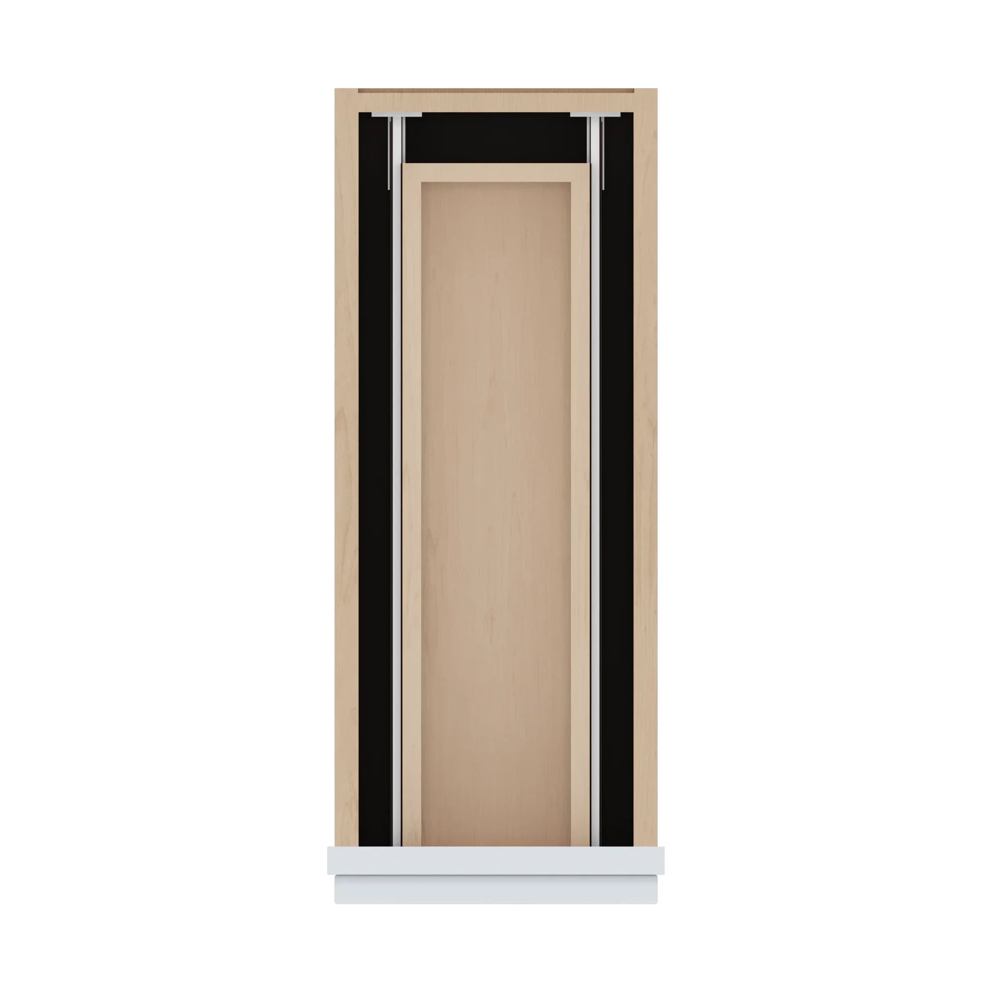 J&K White Shaker S8 Vanity 3 Drawer Base 09" W x 33" H x 21" D