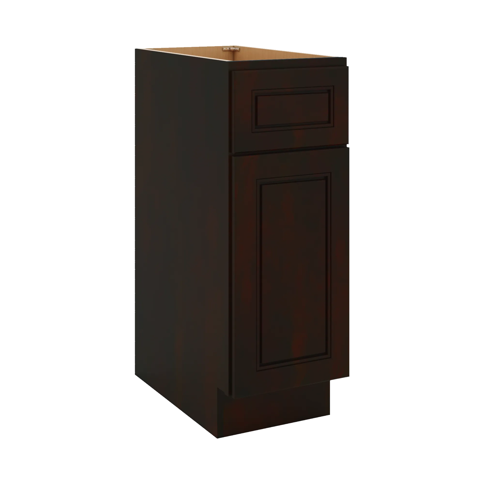 J&K Espresso K8 Vanity Base Door/Drawer 12" W x 33" H x 21" D