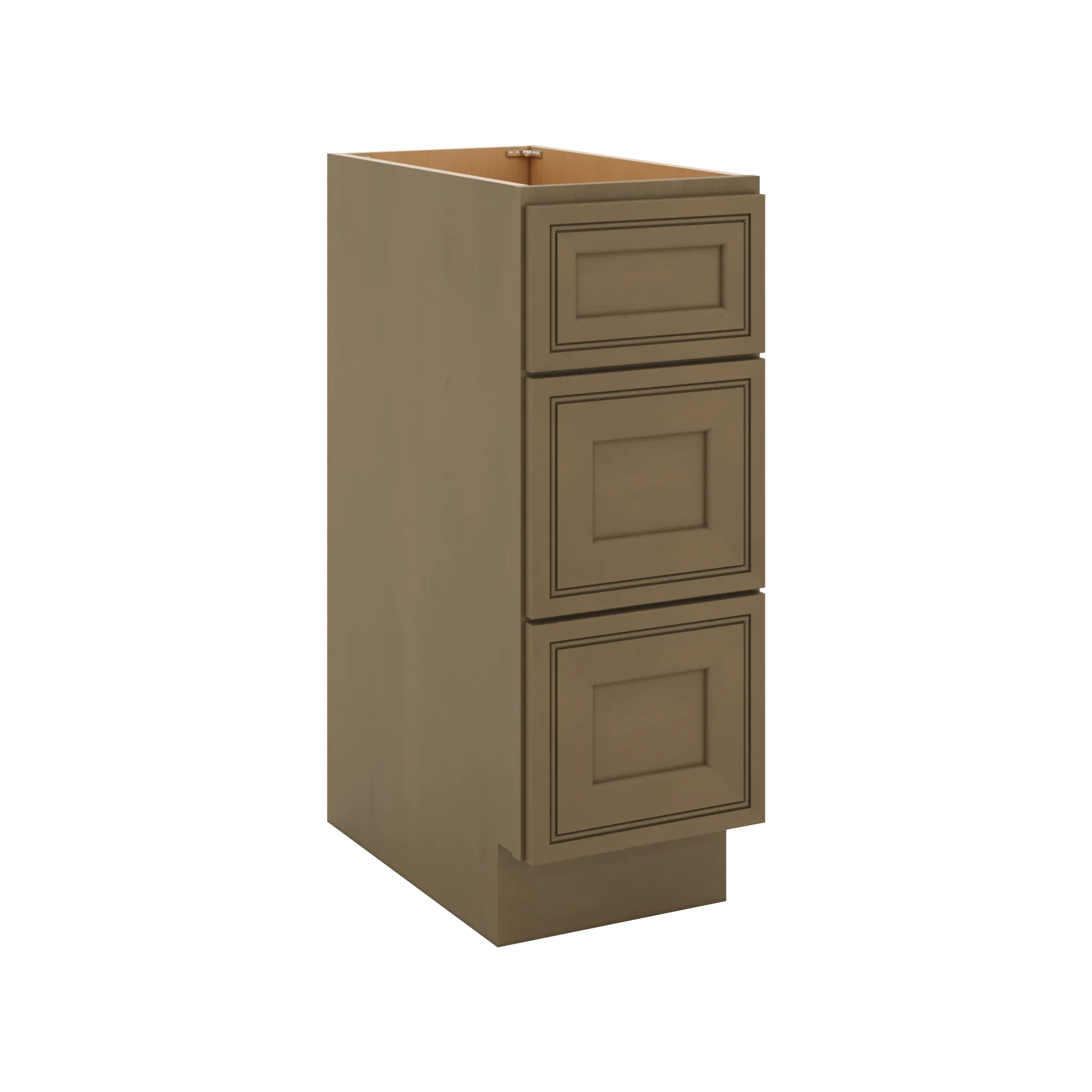 J&K Hazel H8 Vanity 3 Drawer Base 12" W x 33" H x 21" D