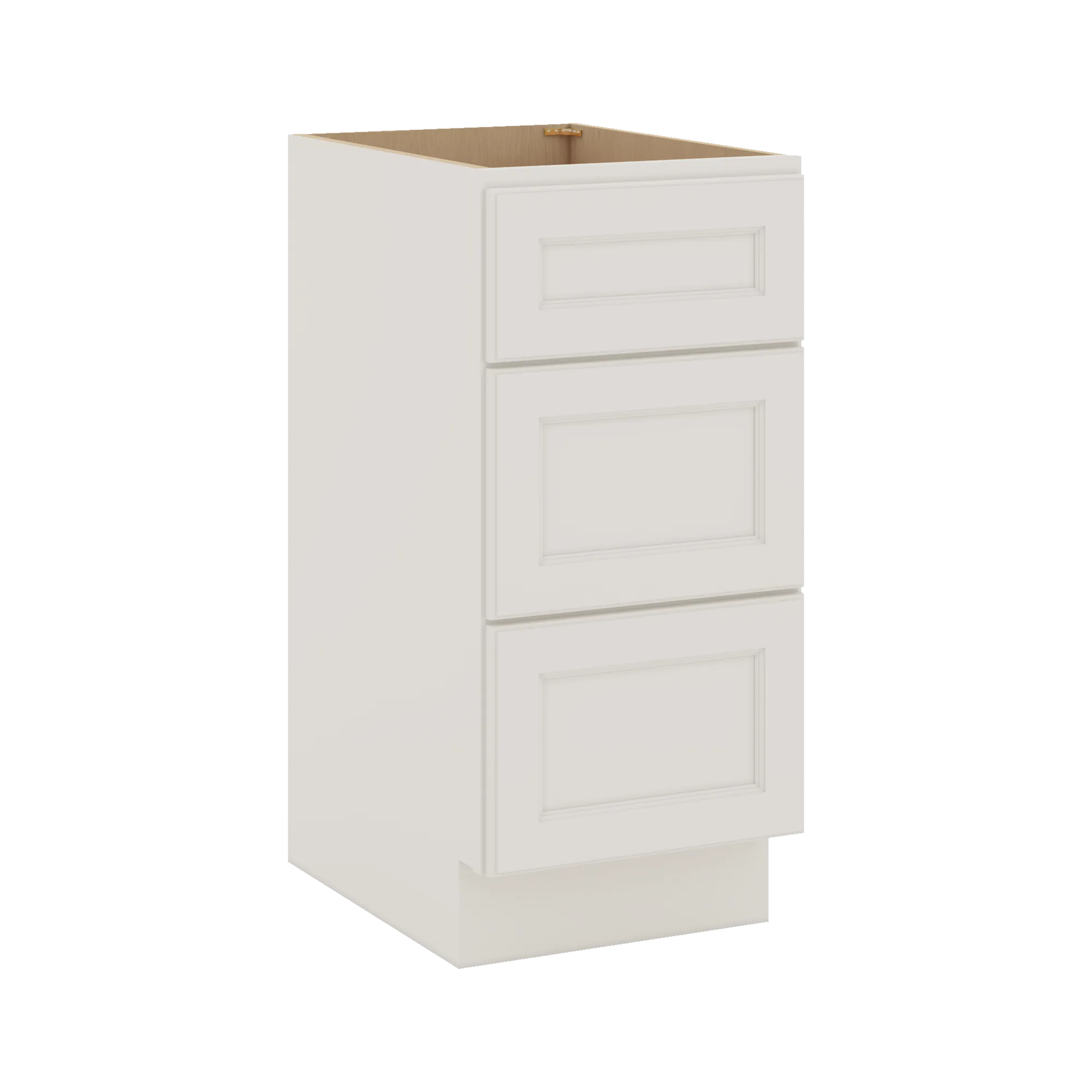 J&K Dove E1 Vanity 3 Drawer Base 15" W x 33" H x 21" D